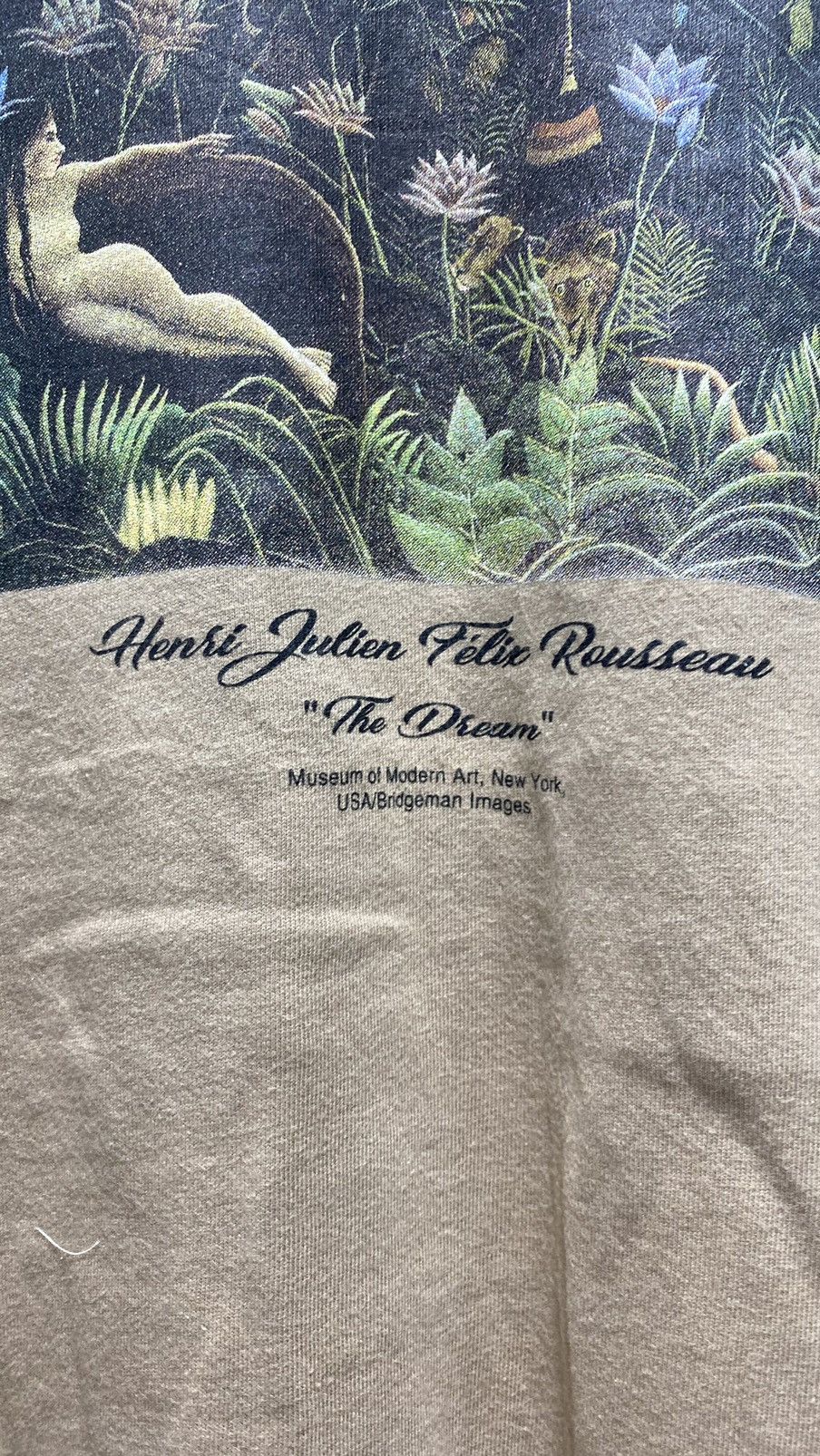 Designer × Vintage 💥Rare Artist ‘The Dream’ by Henri Julien Boxy Size US L / EU 52-54 / 3 - 4 Thumbnail