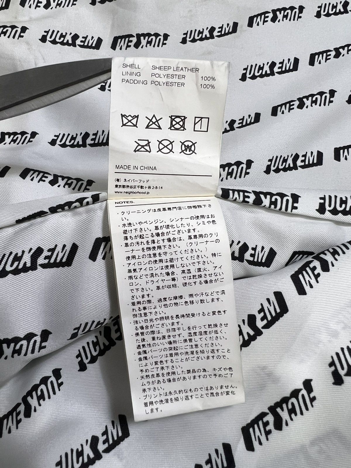 Neighborhood Neighborhood - A/W 18’ - Clay Leather Rider’s Jacket Size US L / EU 52-54 / 3 - 20 Thumbnail