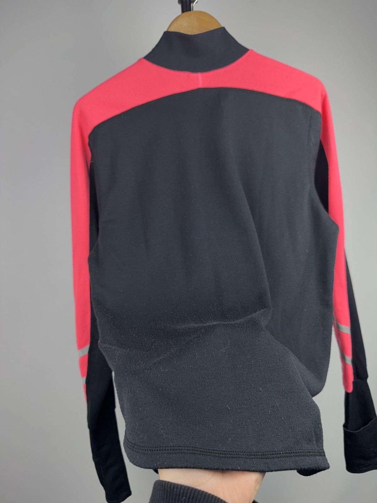Nike 90s Vintage Nike Track Quarter Zip Reflective Pullover Y2K Size L / US 10 / IT 46 - 13 Thumbnail