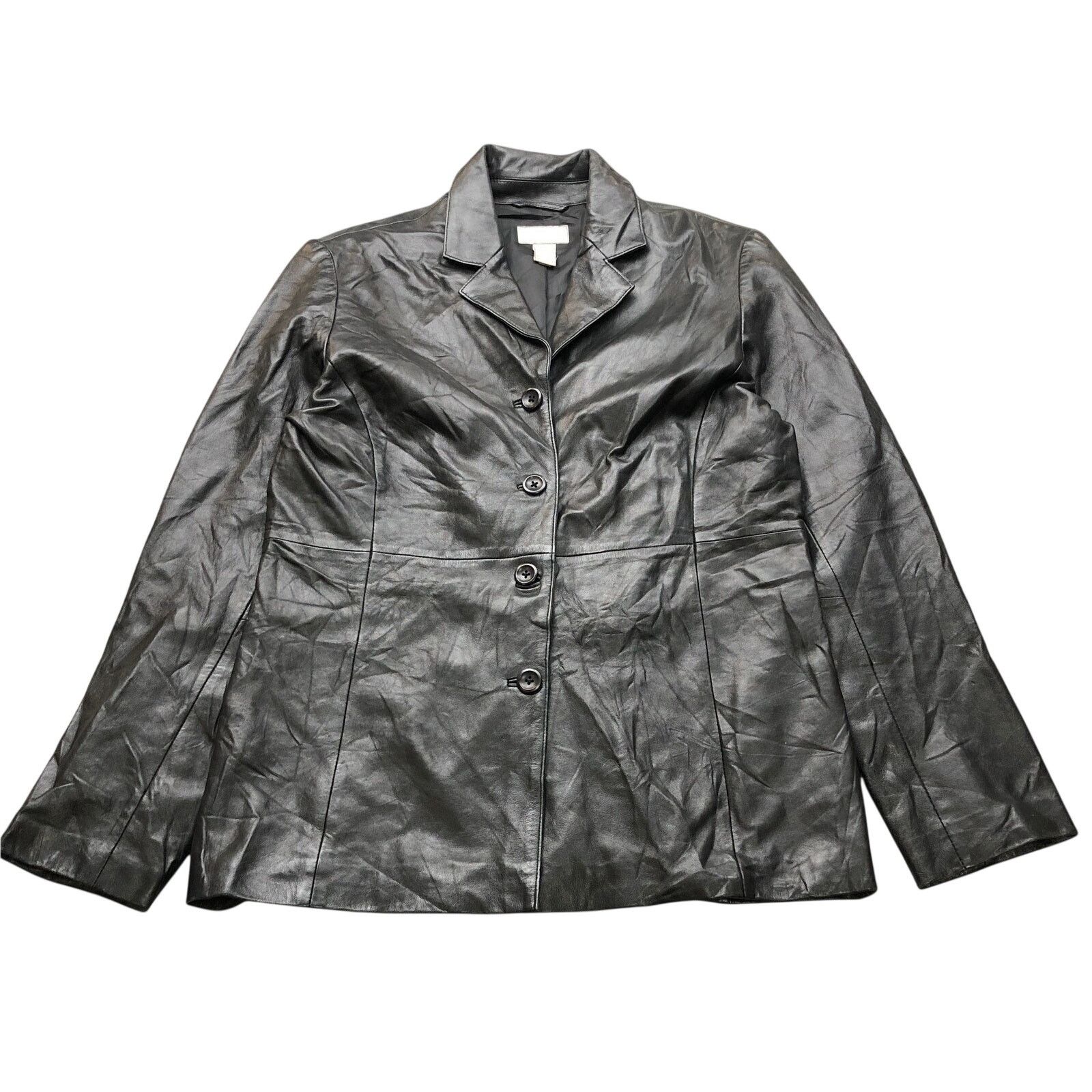Old Navy Vintage Old Navy Collection Genuine Leather Jacket Women M Size M / US 6-8 / IT 42-44 - 1 Thumbnail