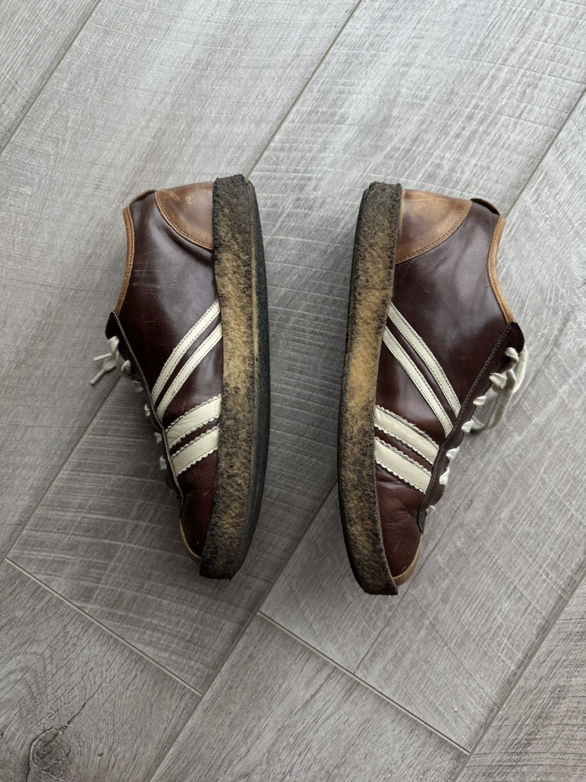Other Zeha Berlin Leather Sneakers Brown Vintage Retro Size EU 41 Size US 8 / EU 41 - 3 Thumbnail