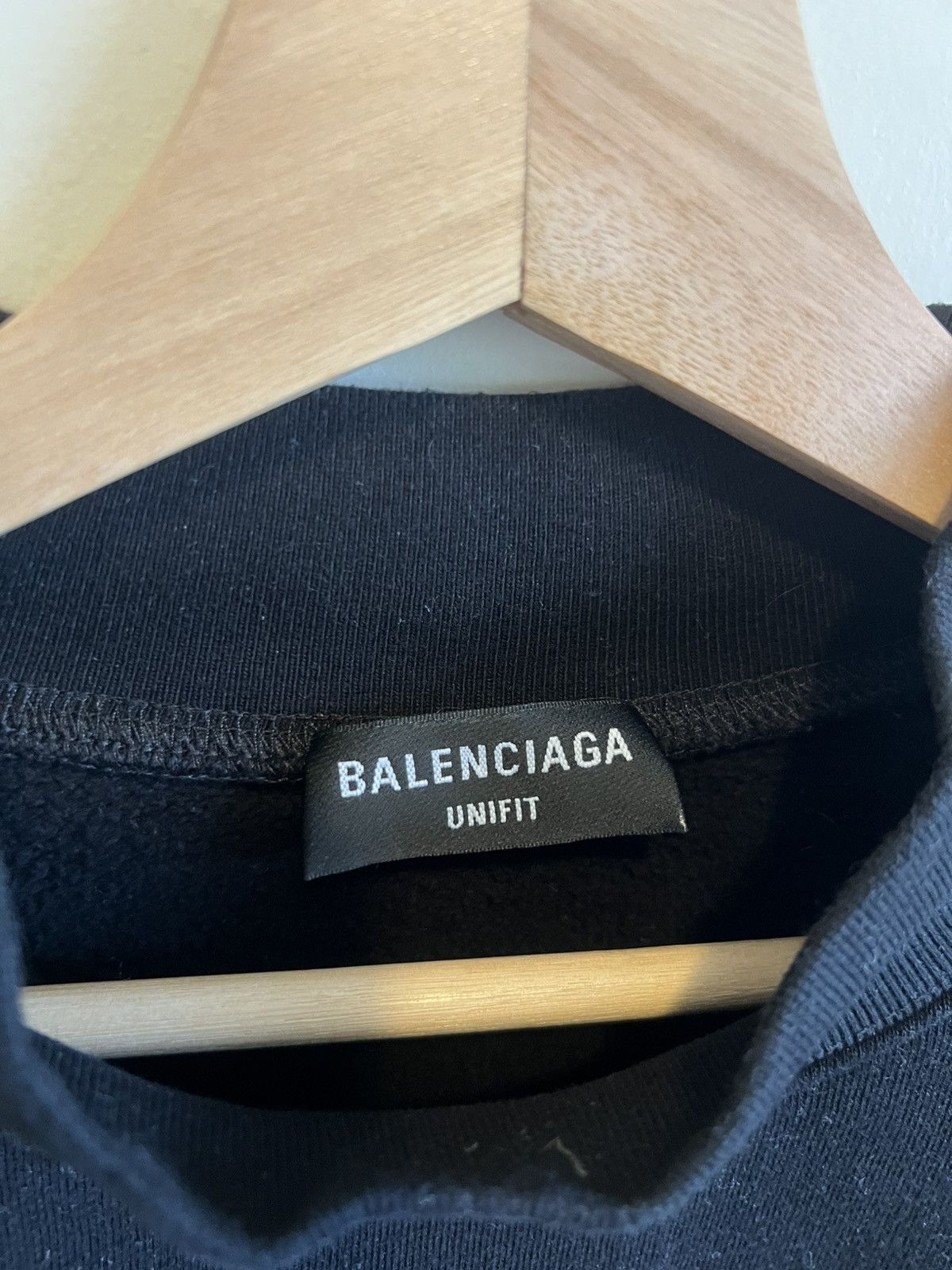 Balenciaga Balenciaga Barcode Large Hoodie Sweatshirt Neck 2021 Size US L / EU 52-54 / 3 - 4 Thumbnail