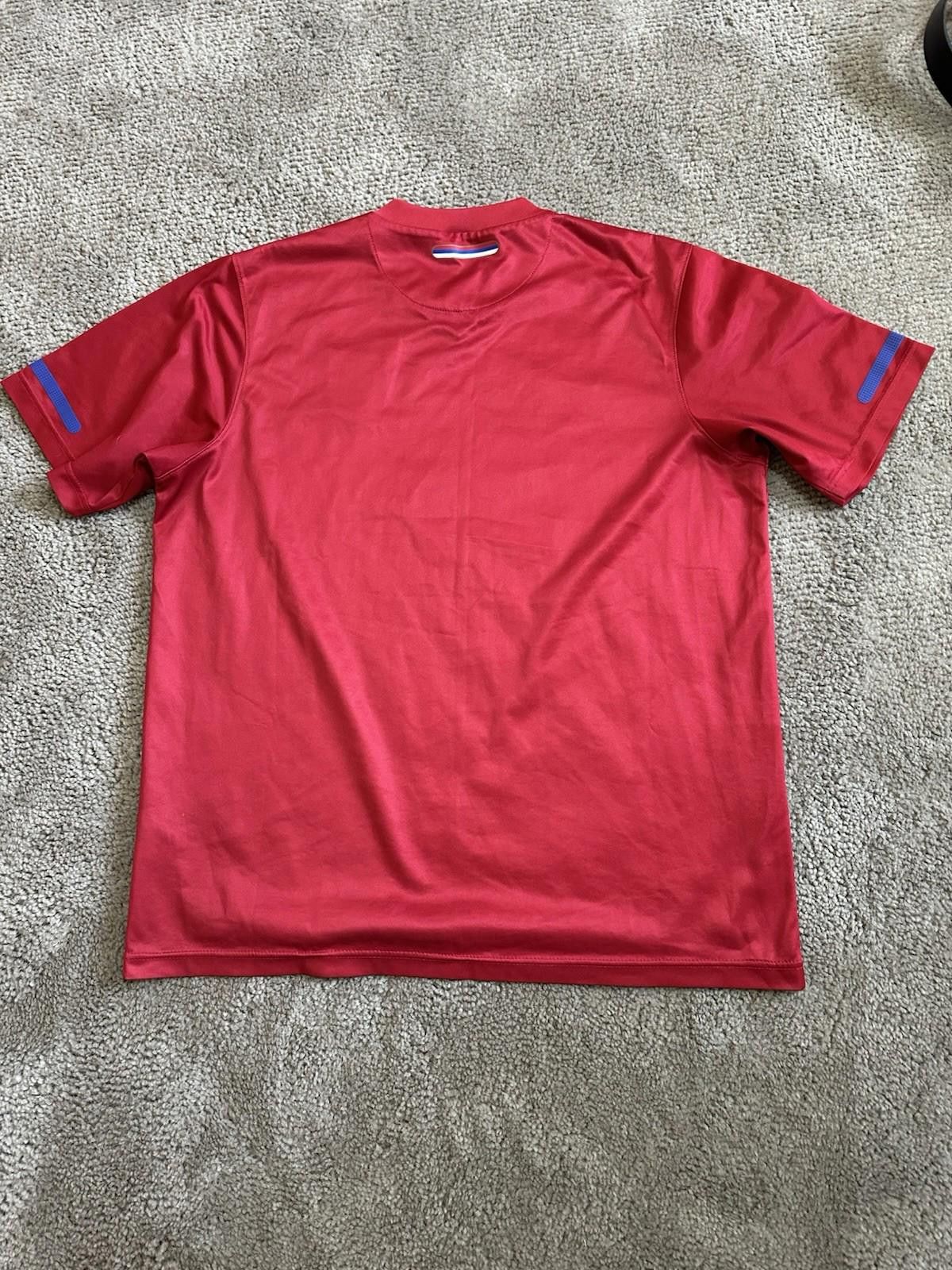 Nike SERBIA 2010 2011 HOME FOOTBALL SHIRT SOCCER JERSEY NIKE SZ L Size US M / EU 48-50 / 2 - 9 Thumbnail