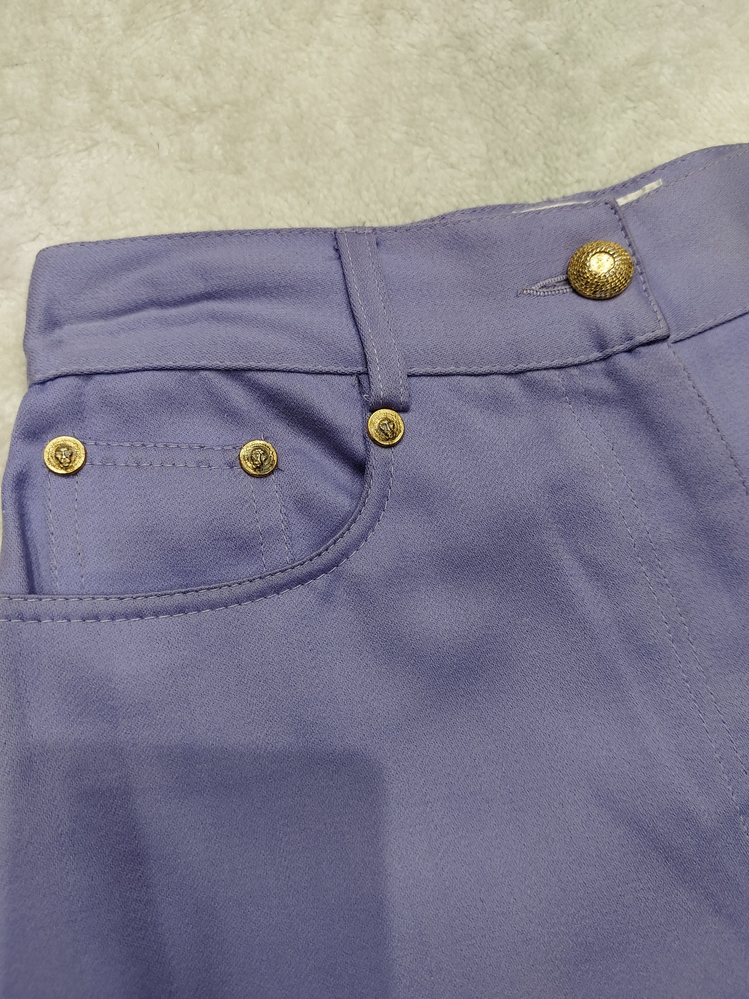 Versus Versace 🇮🇹Vtg Versus🇮🇹by Gianni Versace High Waist Trouser Size 28" / US 6 / IT 42 - 4 Thumbnail
