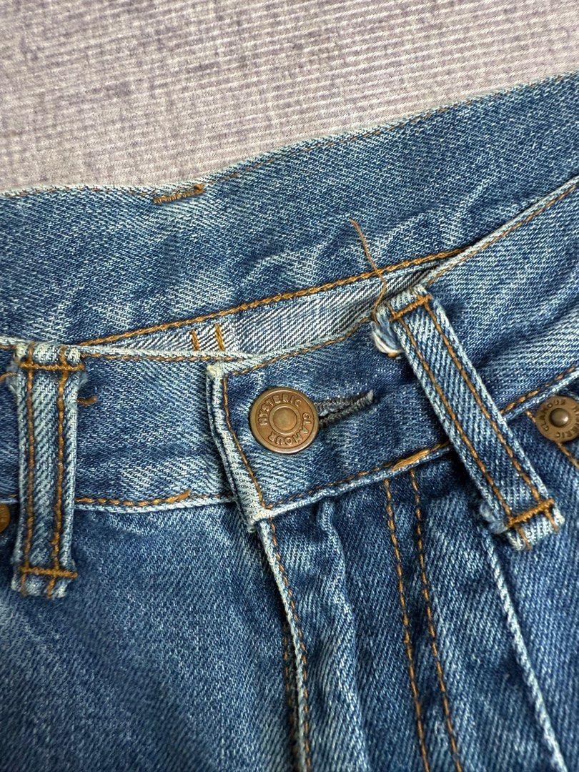 Hysteric Glamour Hysteric Glamour Iconic 90’s Kinky denim blue jeans Size US 28 / EU 44 - 3 Thumbnail