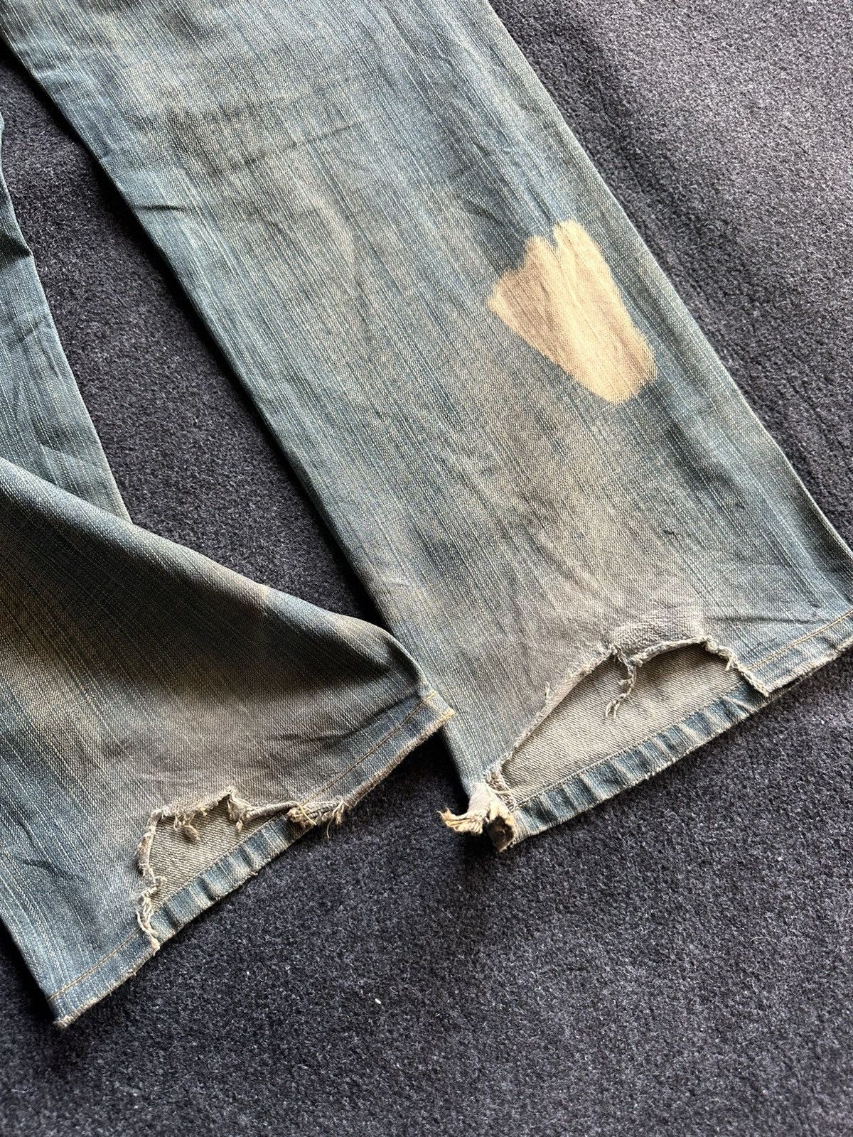 14th Addiction United Superior Baggy Rusty Mudwash Denim W34 D127 Size US 34 / EU 50 - 8 Thumbnail