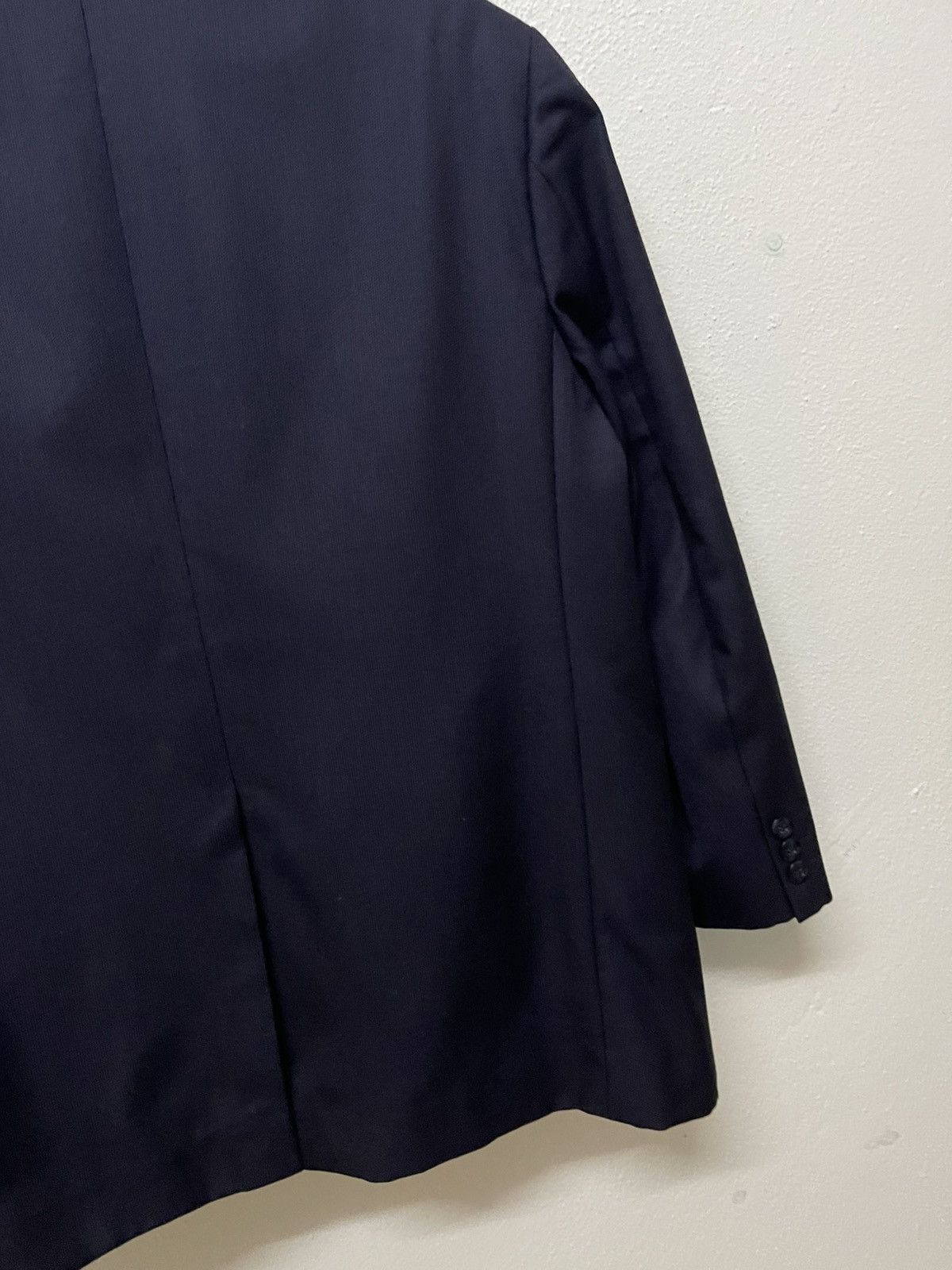 Balenciaga 2000s BALENCIAGA PARIS BLAZZER BLUE BLACK Size 38L - 11 Thumbnail
