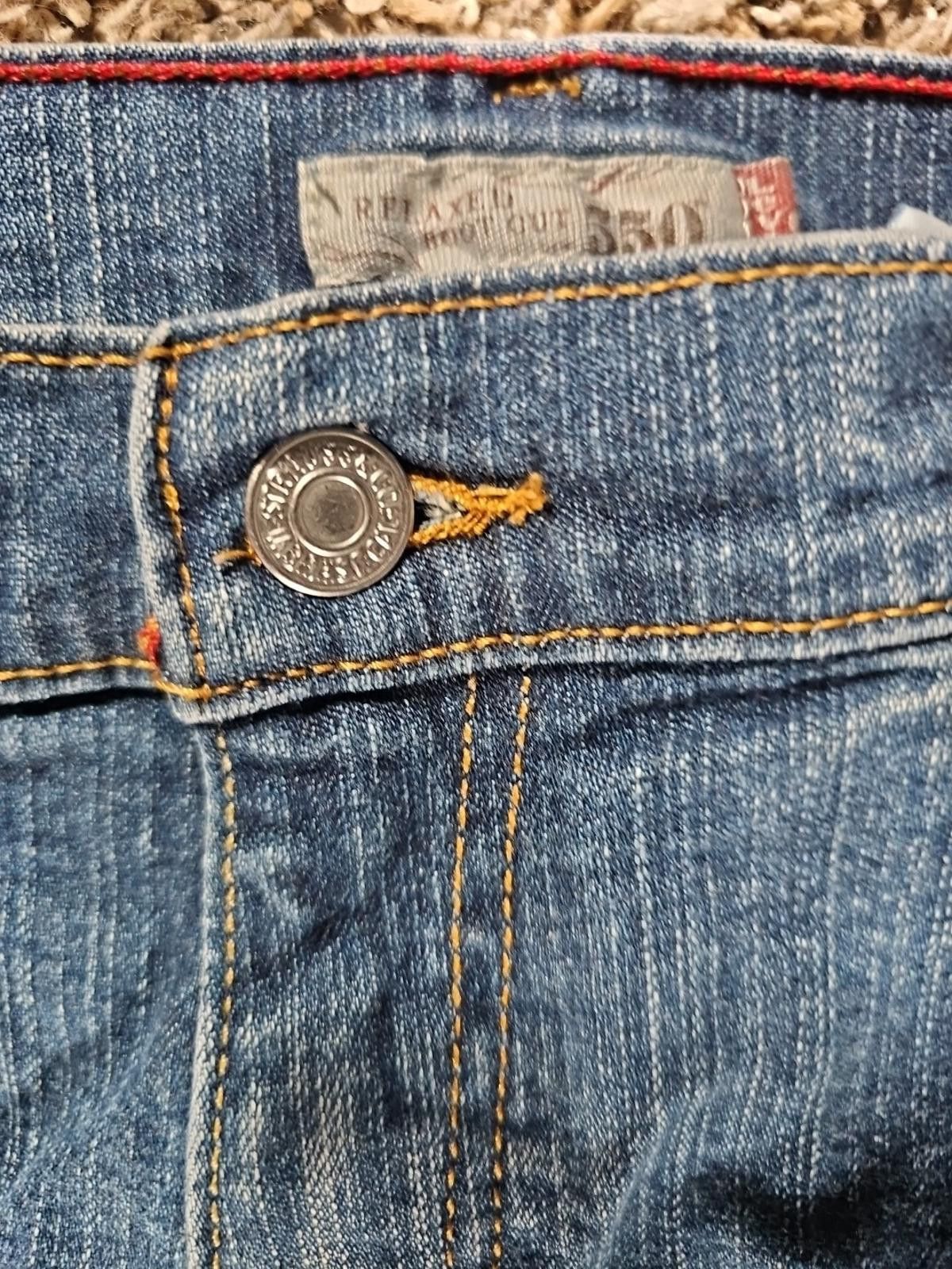 Levi's Levis 550 Relaxed Fit Bootcut 8L Jeans Size 30" / US 8 / IT 44 - 2 Thumbnail