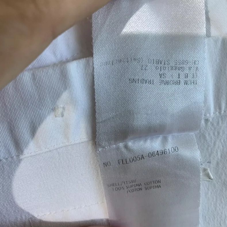 Thom Browne Thom Browne White shirt Size US S / EU 44-46 / 1 - 8 Thumbnail