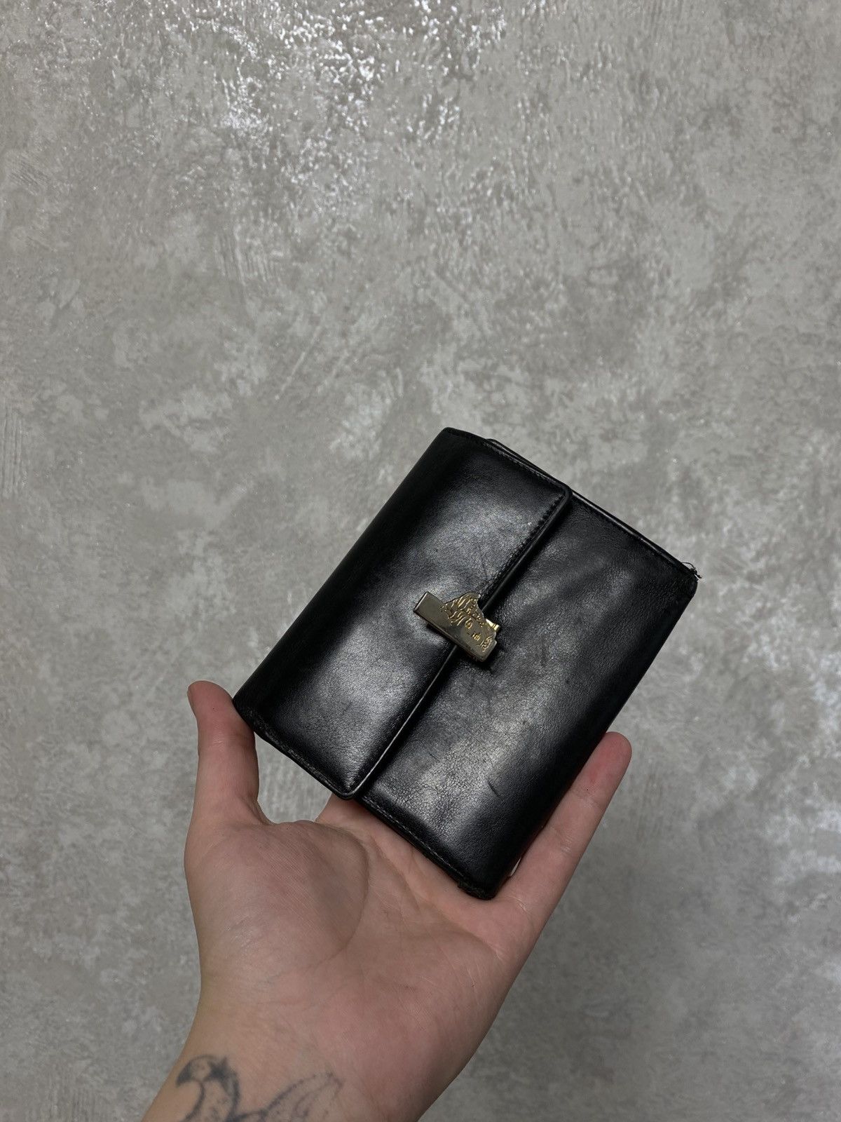 Versace Gianni Versace vintage leather wallet Size ONE SIZE - 3 Thumbnail