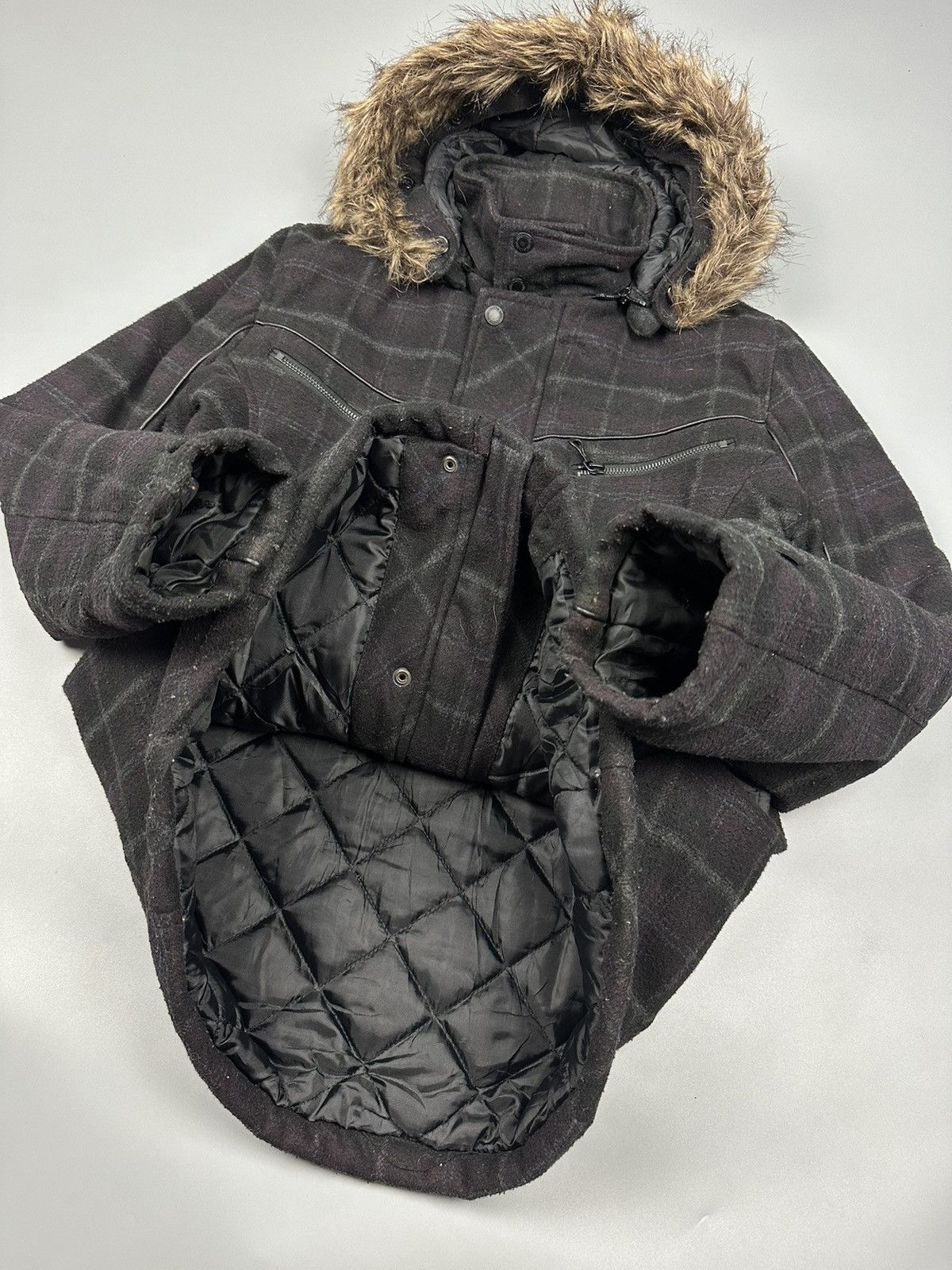14th Addiction × In The Attic In The Attic Checked Hooded Jacket Size US M / EU 48-50 / 2 - 5 Thumbnail