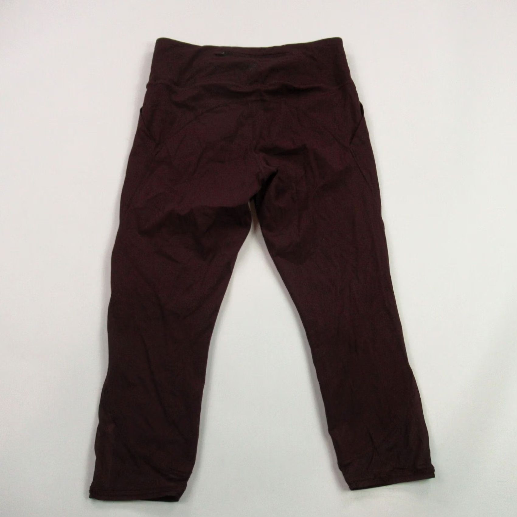 Athleta Athleta Leggings Womens Medium Workout Gym Stretch Burgundy Regular Size M Knit Nylon Polyester Size 32" / US 10 / IT 46 - 3 Thumbnail