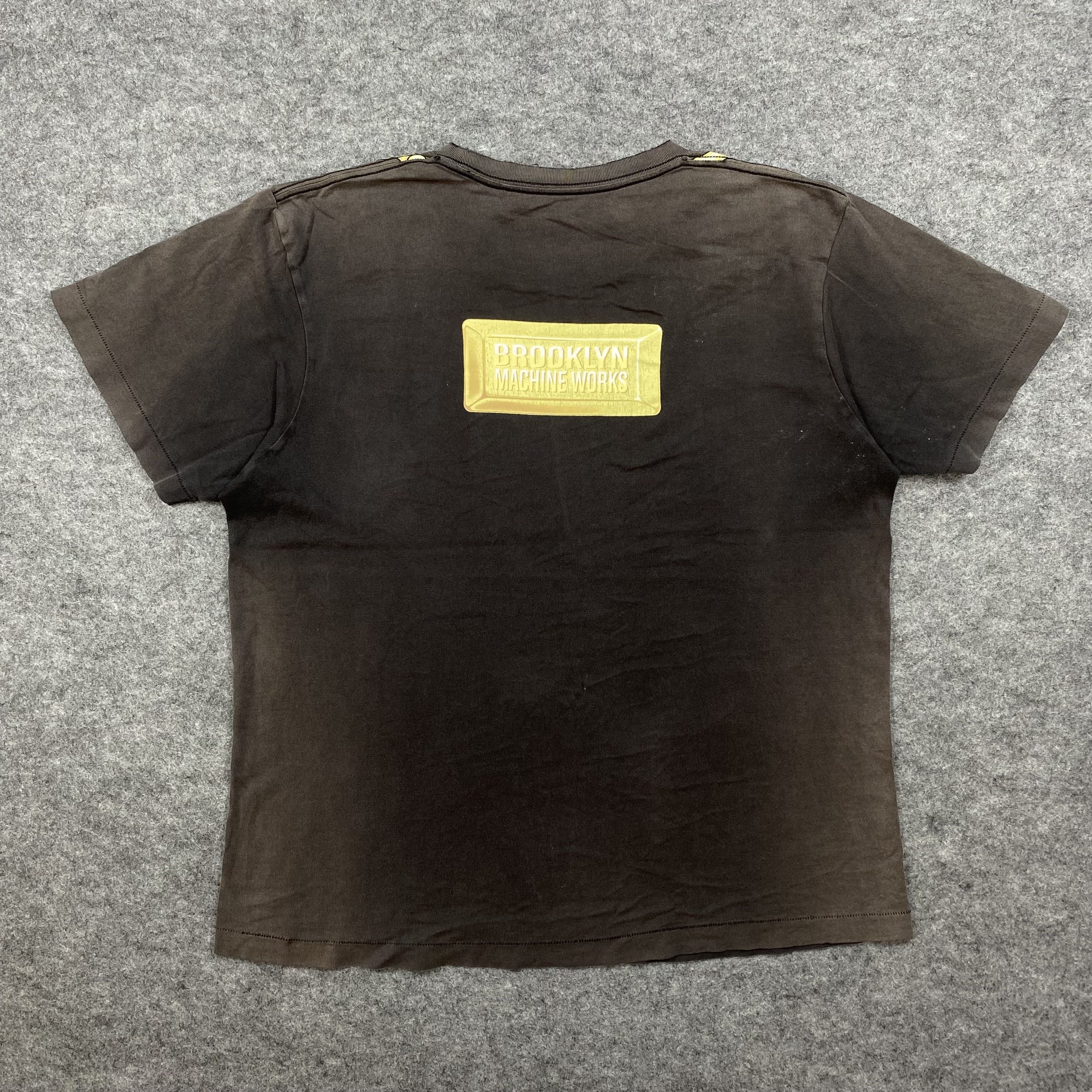 Vintage brooklyn x Uniqlo distressed tshirt-N016 Size US L / EU 52-54 / 3 - 2 Thumbnail