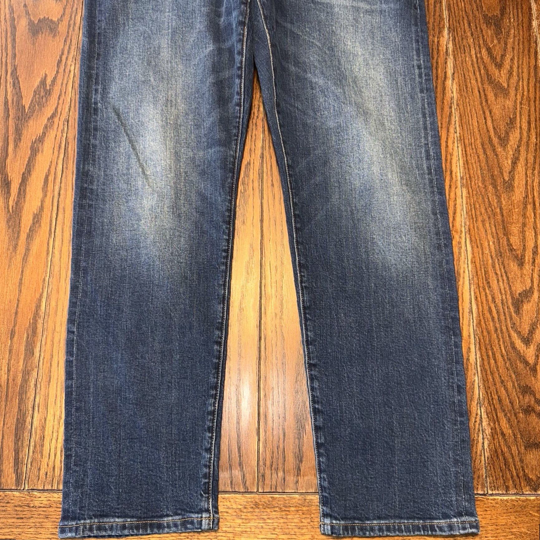 Vintage Flint & Tinder Slim Fit Jeans 36x32 Straight Leg Medium Wash Blue Denim Jeans - Men Size US 36 / EU 52 - 2 Thumbnail