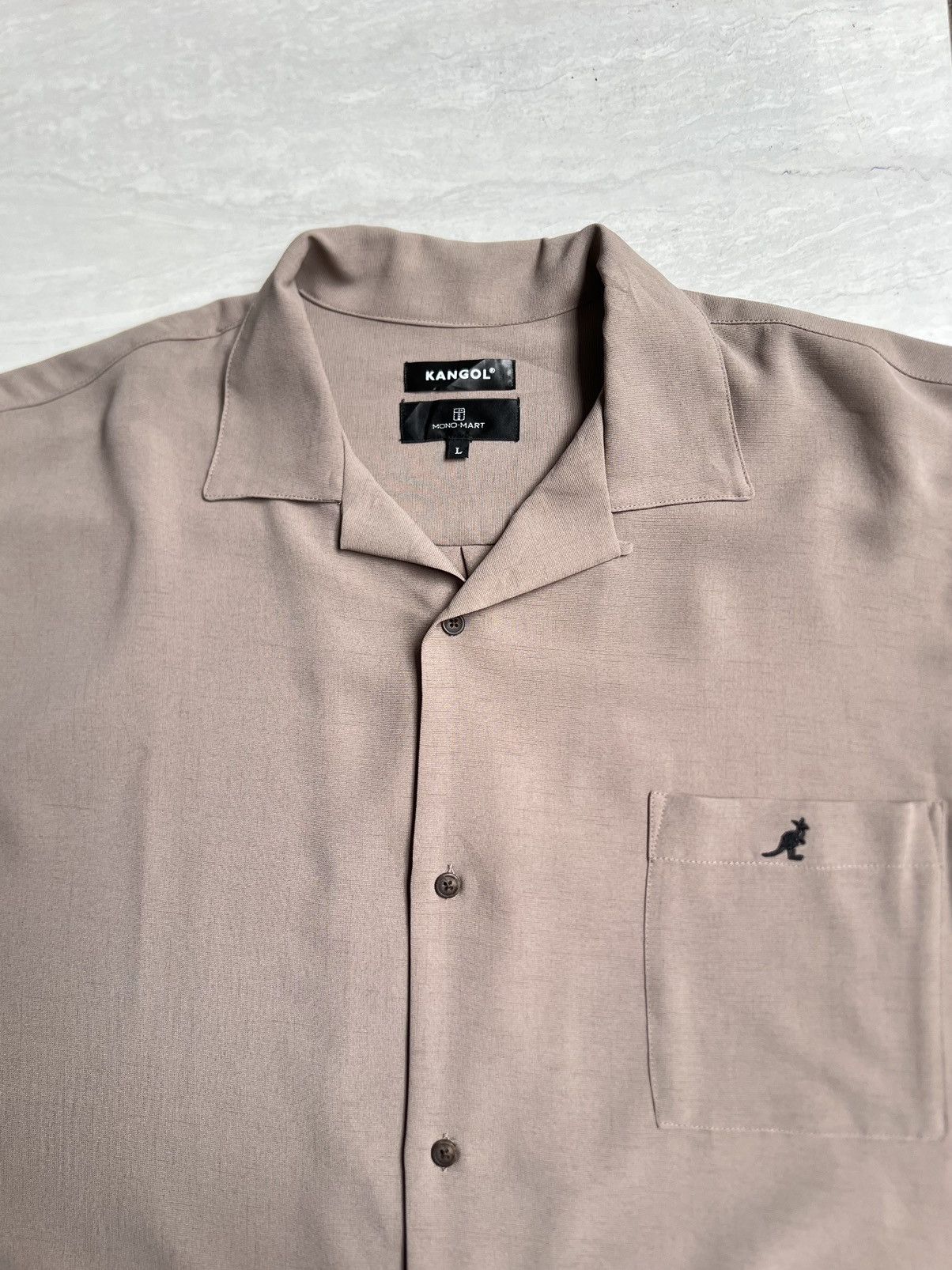 Kangol KANGOL Mono Mart Brown Shirt Size US XL / EU 56 / 4 - 8 Thumbnail