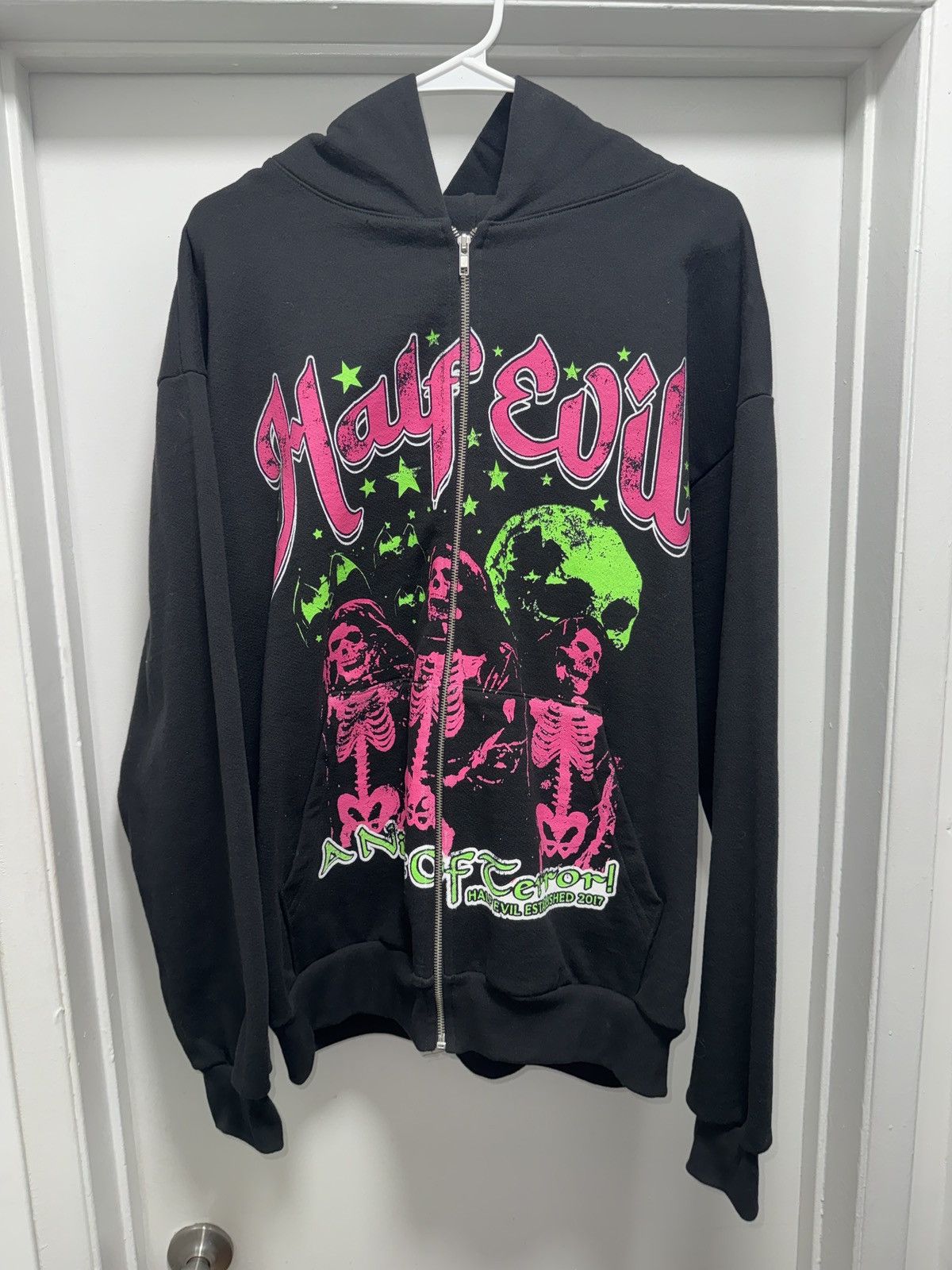 Half Evil Half Evil Night of Terror Zip Up Hoodie Size US L / EU 52-54 / 3 - 2 Thumbnail