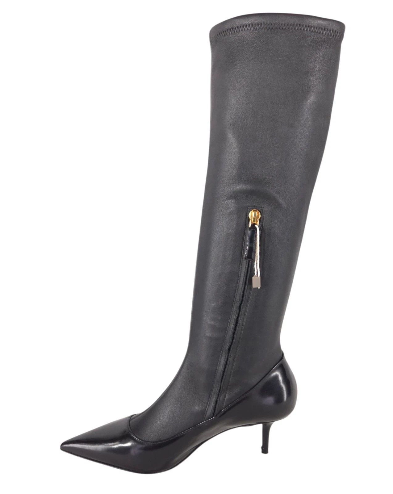 Versace Versace Safety Pin Nappa Stretch Boots US 6 EU 36 Womens Size US 6 / IT 36 - 9 Thumbnail