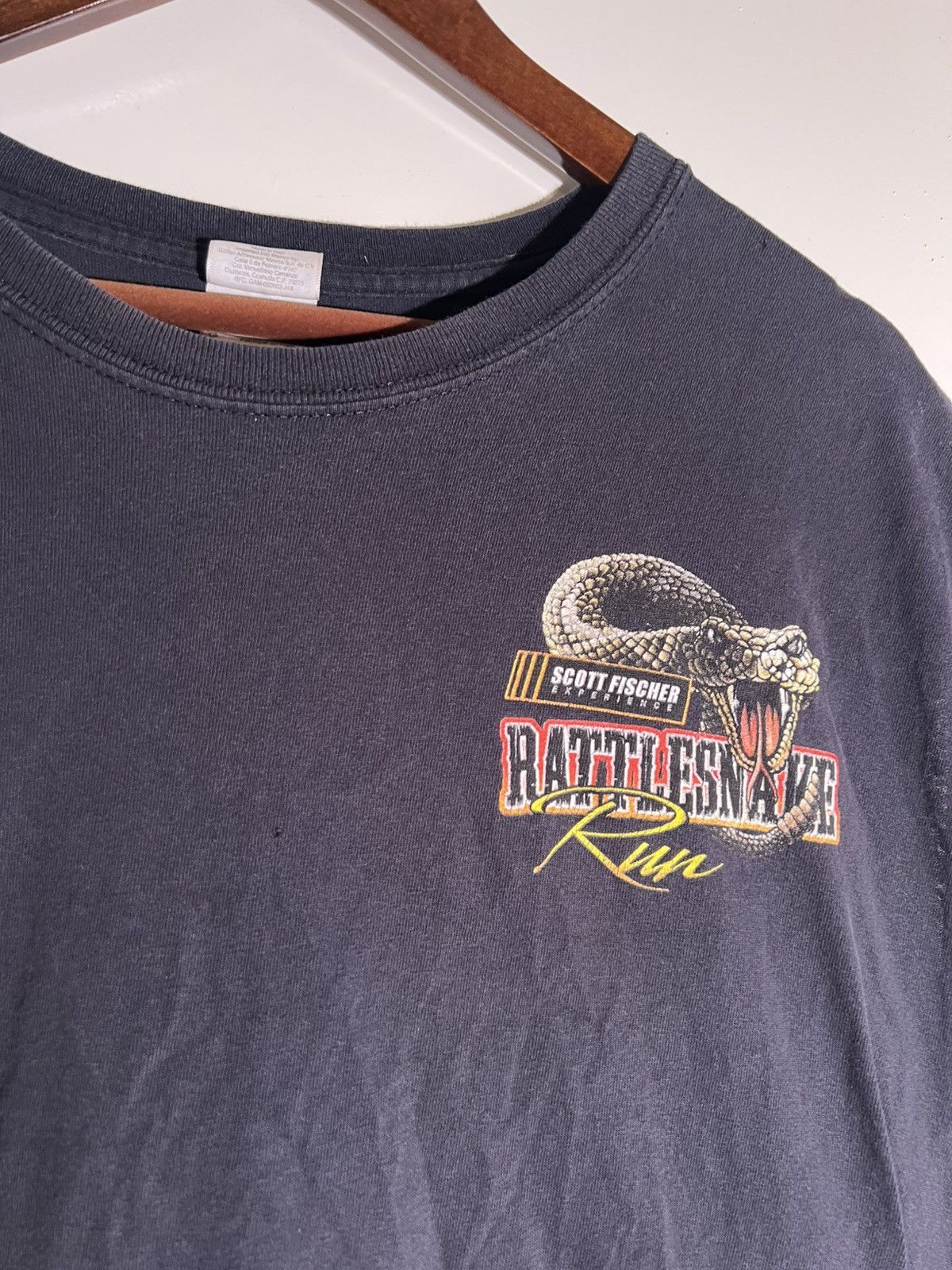 Vintage Late Y2K 2000’s VTG Vintage Rattlesnake Run Retro Goth Shirt Size US L / EU 52-54 / 3 - 7 Thumbnail