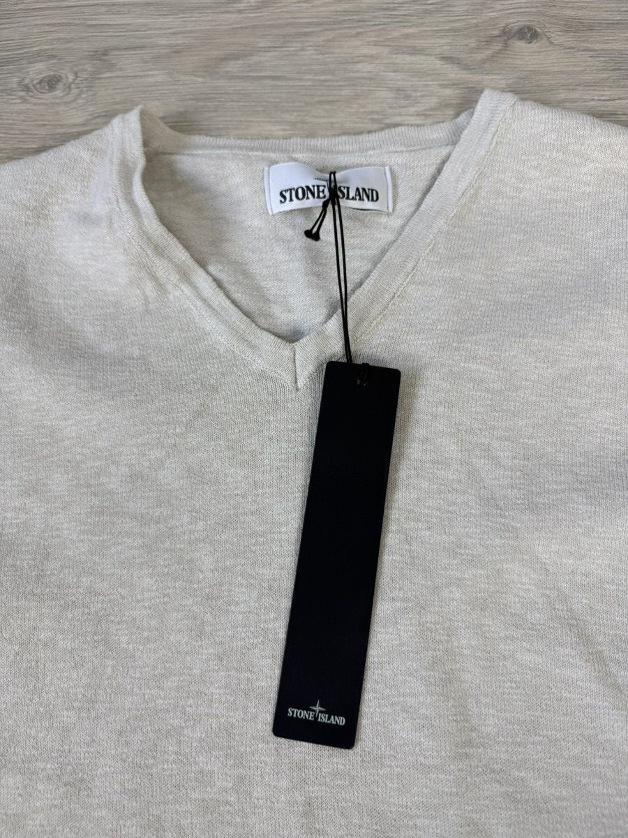Stone Island Stone Island V neck Sweater Size US XL / EU 56 / 4 - 3 Thumbnail