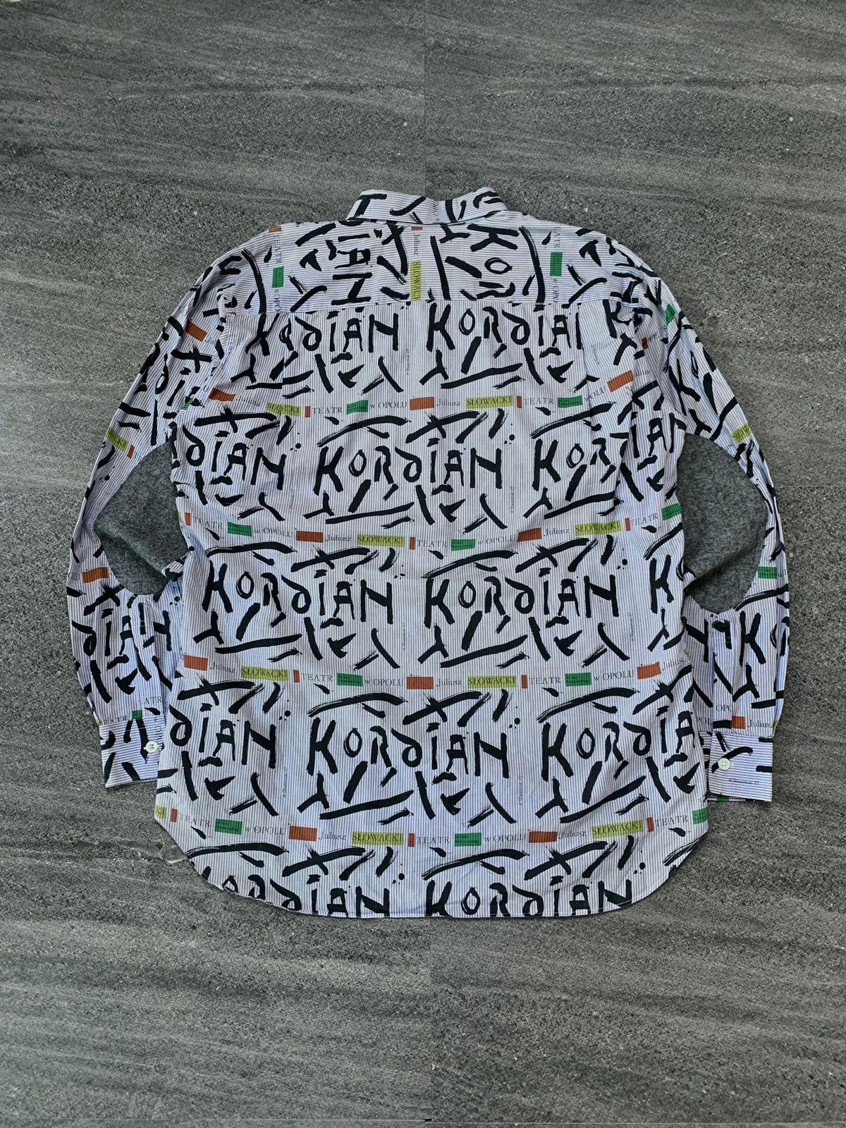Comme des Garcons SHIRT All over Printed Shirt Juliusz Slowacki Size US S / EU 44-46 / 1 - 6 Thumbnail