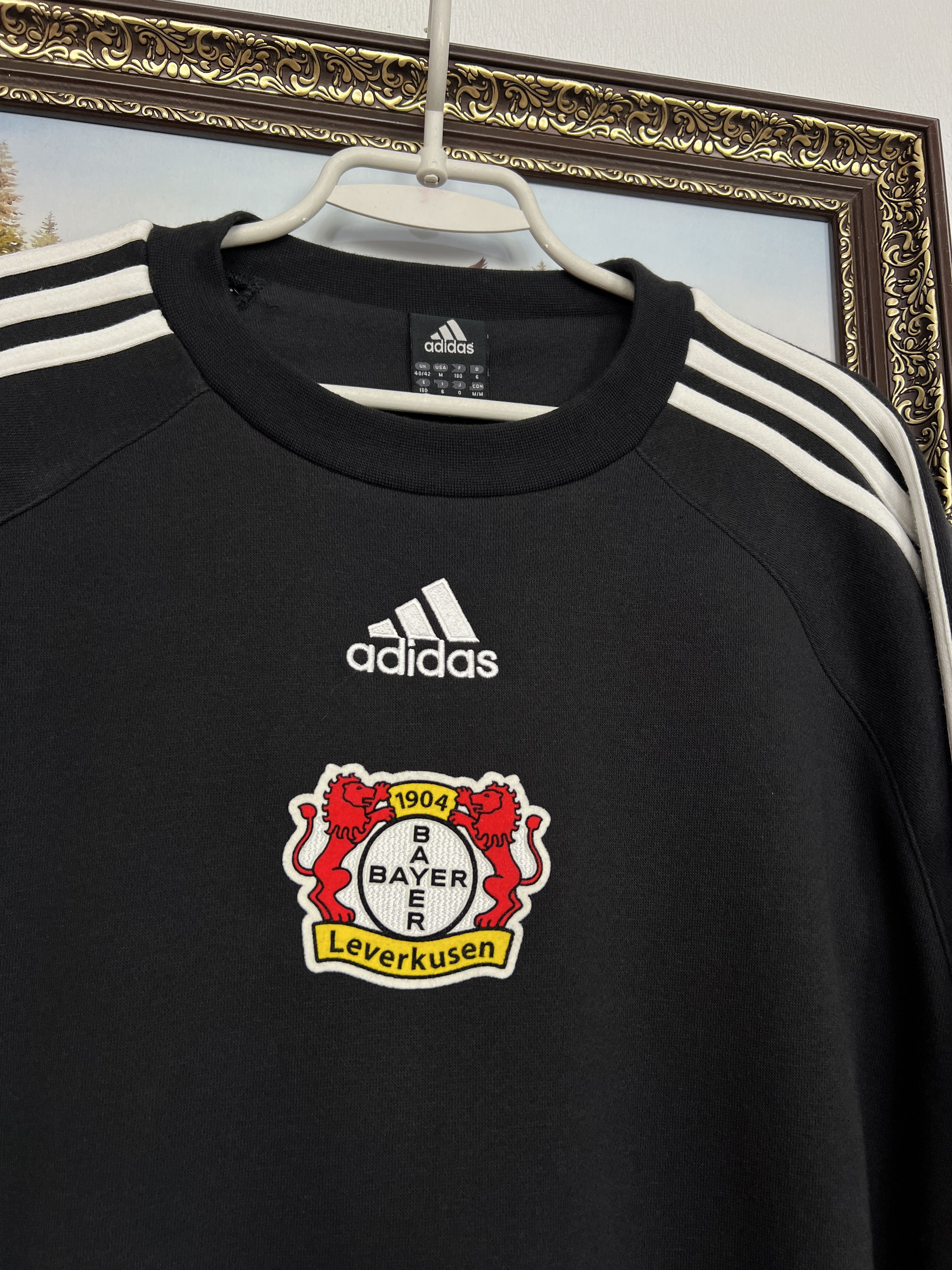 Adidas Bayer 04 Leverkusen Football Sweatshirt Soccer Track Top Size US M / EU 48-50 / 2 - 10 Thumbnail