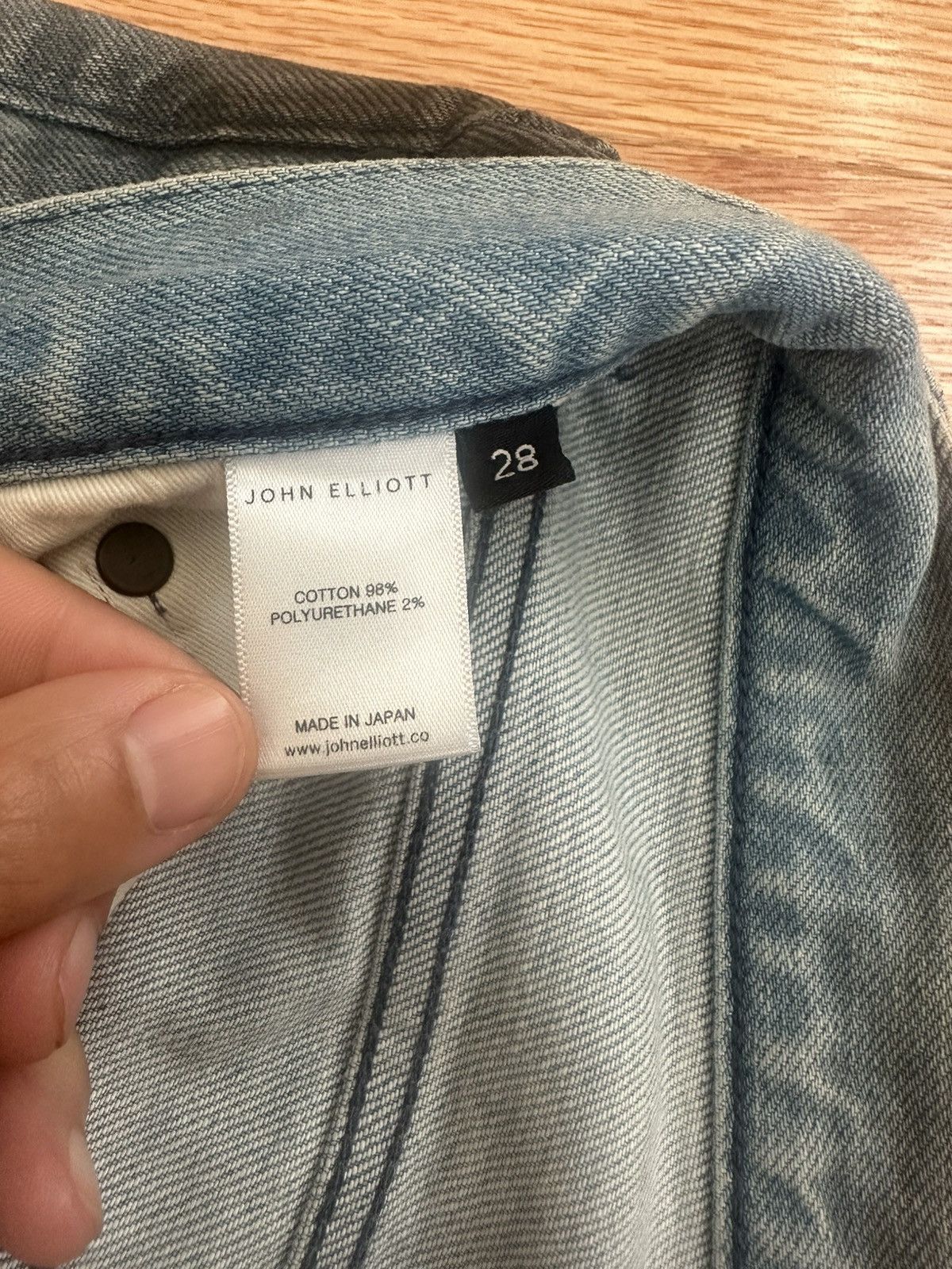John Elliott John Elliott Cast 2 denim Size US 28 / EU 44 - 5 Thumbnail