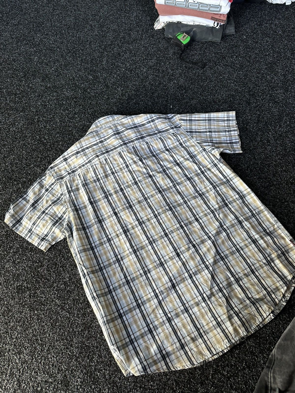 Levi's × Levi's Vintage Clothing × Vintage 🚨Vintage 90s RED TAB Levi’s Button Up SHORT sleeve Size US L / EU 52-54 / 3 - 6 Thumbnail