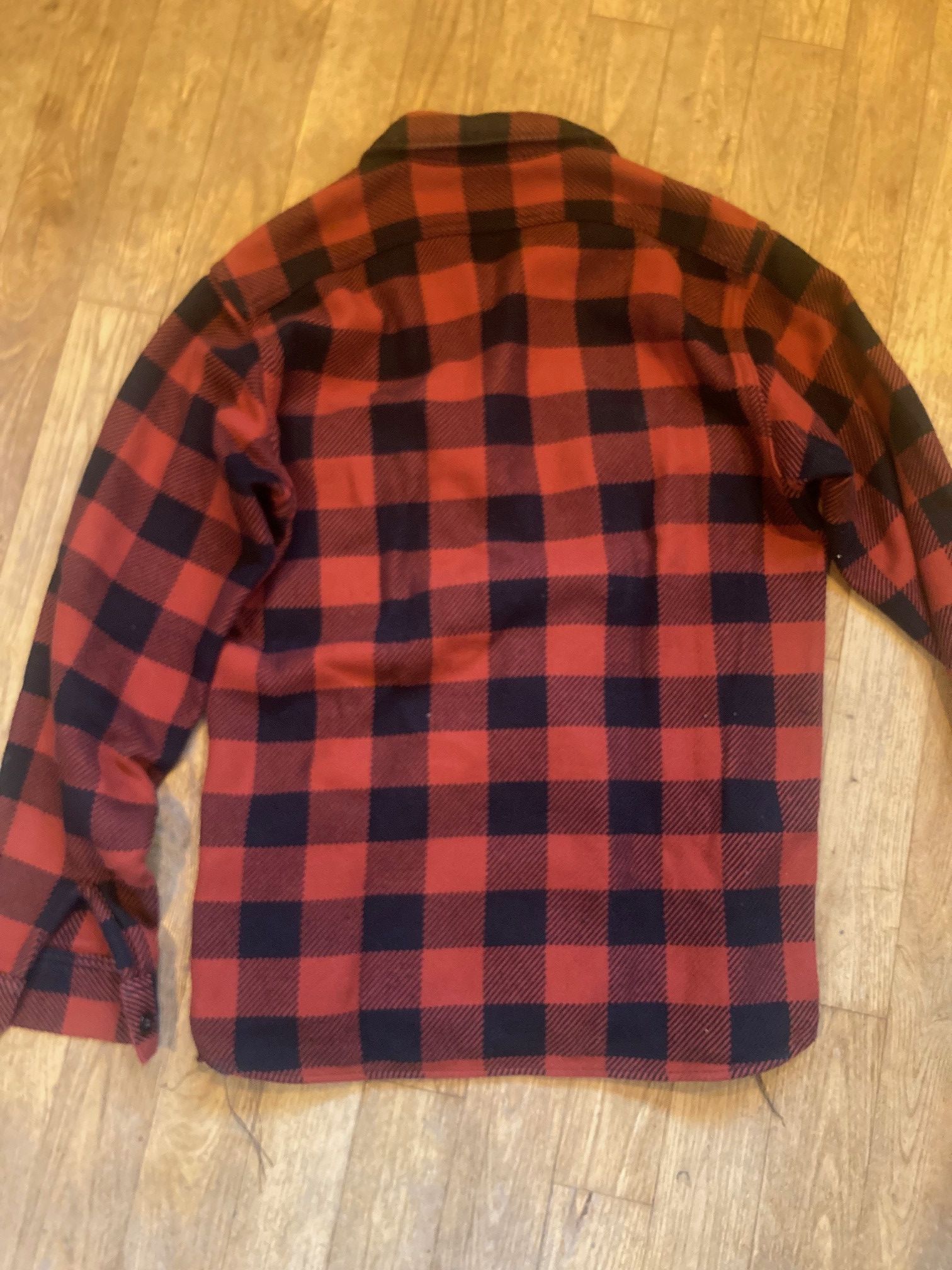 The Real McCoy's the real mccoy 8HU checked shirt buffalo check flannel shirt Size US S / EU 44-46 / 1 - 6 Thumbnail