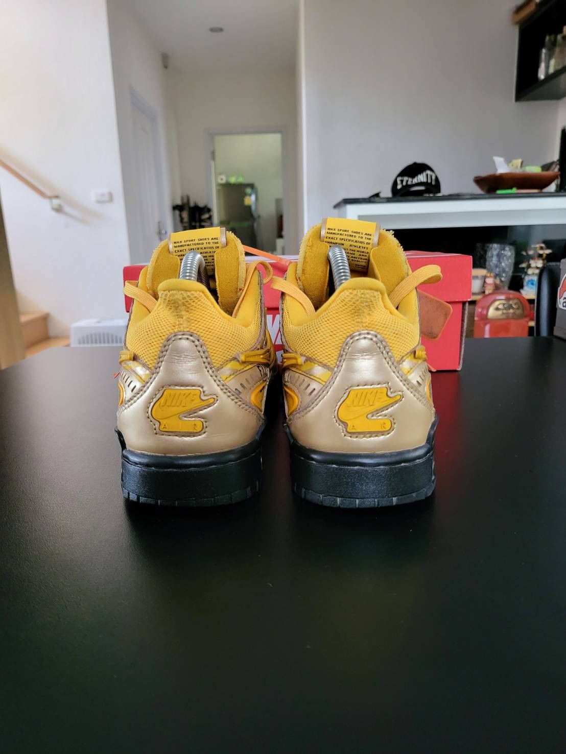 Nike × Off-White Nike x Off-White Rubber Dunk University Gold size Us8.5 Size US 8.5 / EU 41-42 - 4 Thumbnail