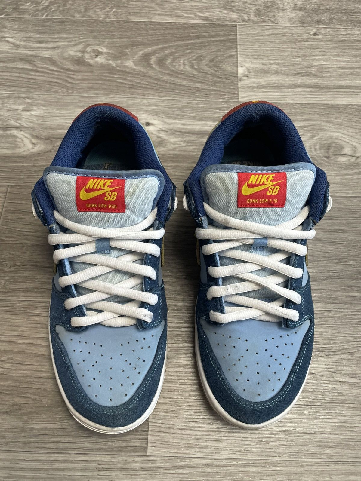 Nike NIKE SB Dunk Low Pro Why So Sad? Sneakers Blue Suede Size US 8 / EU 41 - 5 Thumbnail