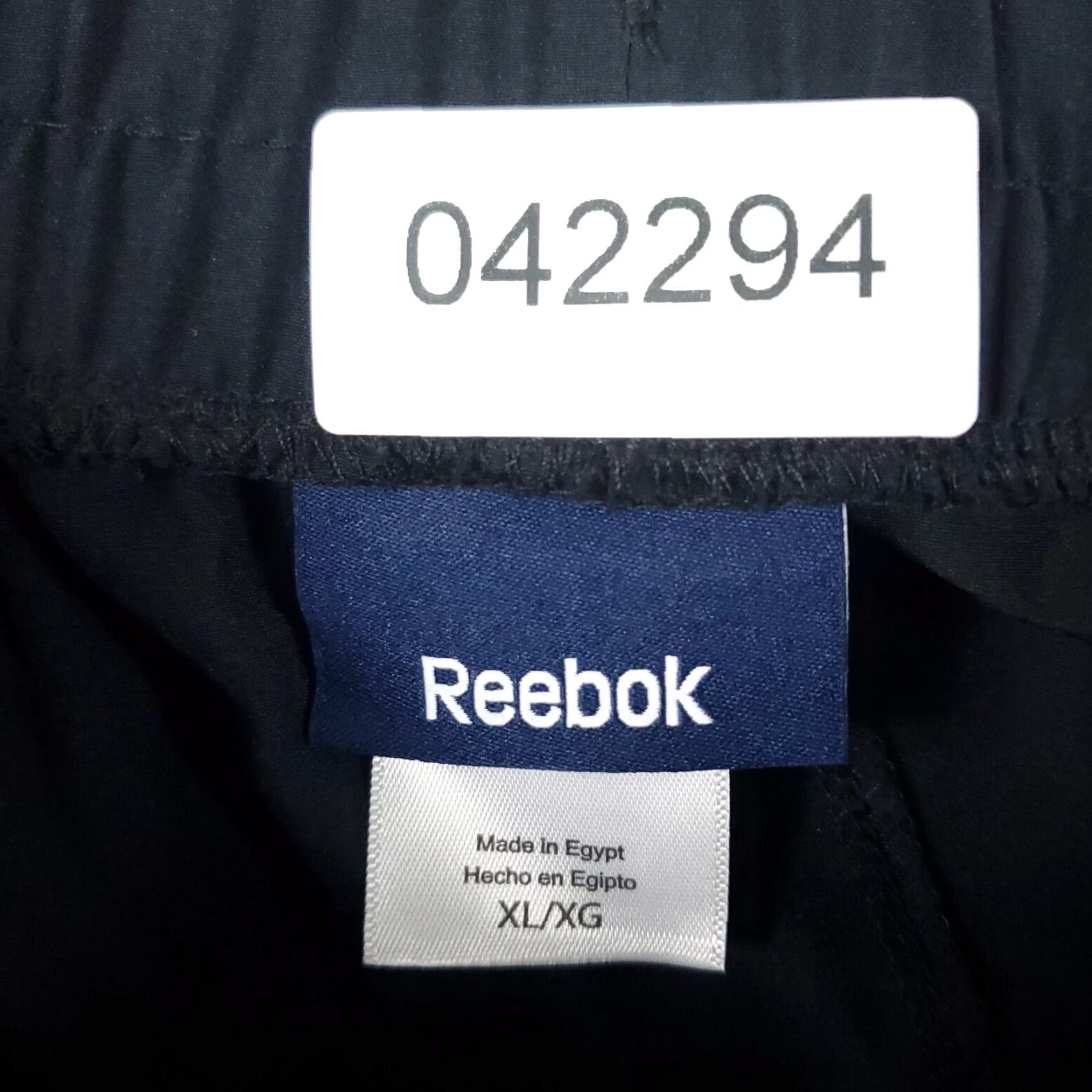 Reebok Reebok Shorts Womens XL Black Sweat Shorts Running Jogging Training Ladies Size 40" / US 18 - 7 Thumbnail
