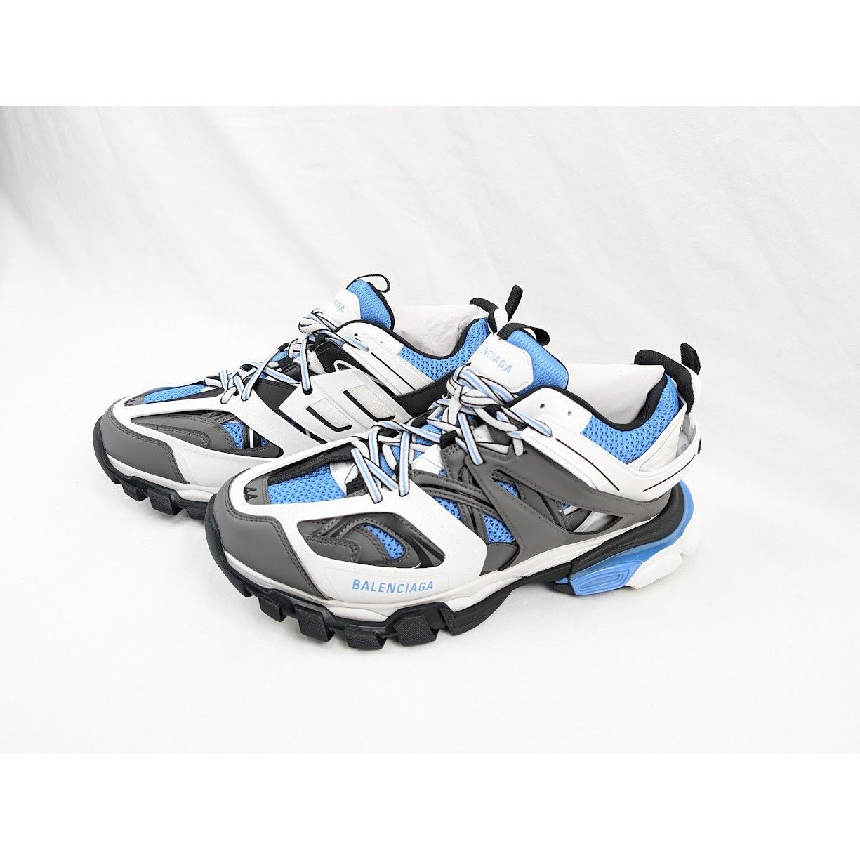 Balenciaga o1rshd1 Rubber Track Sneakers in Multicolor Size US 11 / EU 44 - 17 Thumbnail