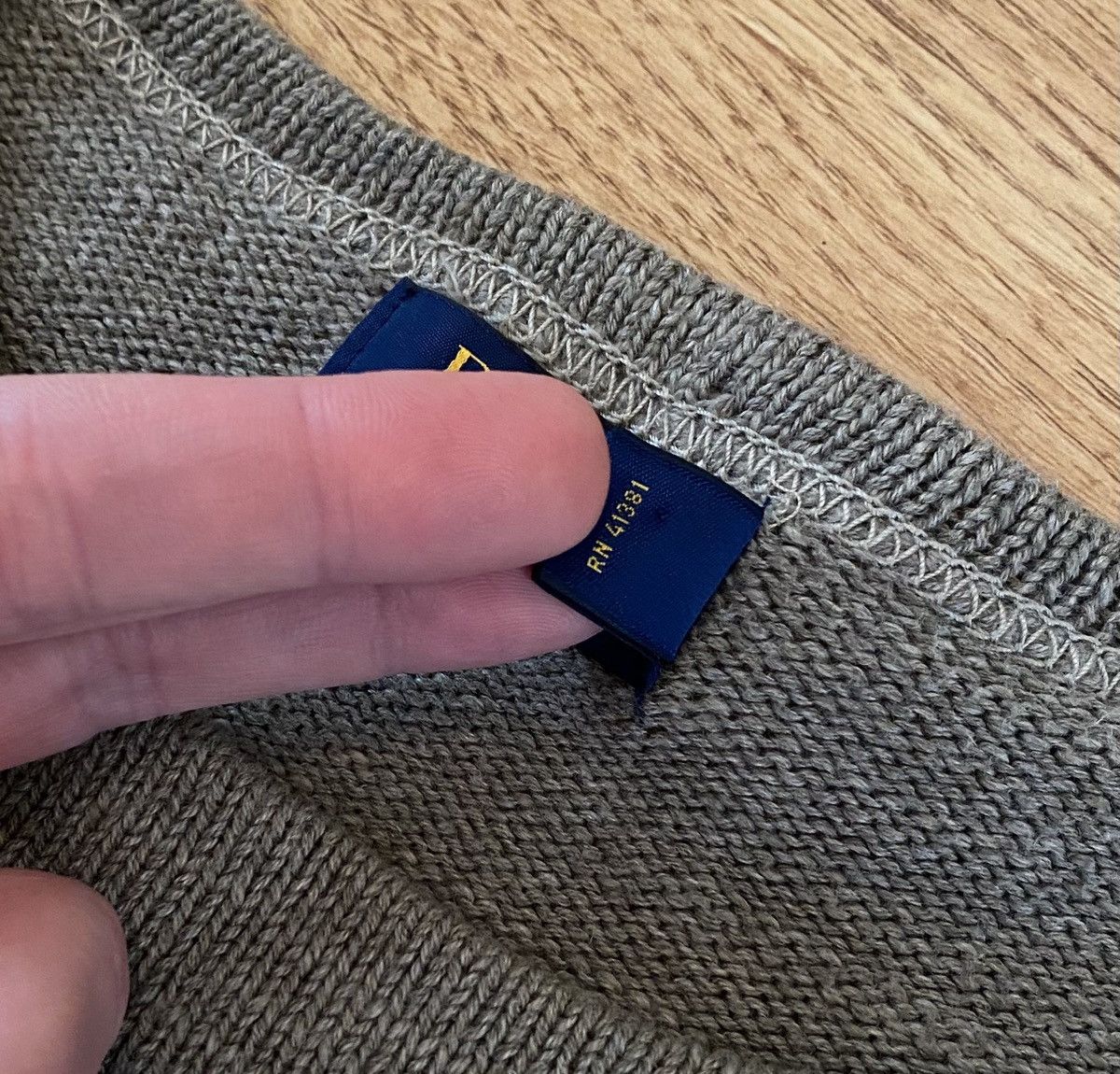Polo Ralph Lauren Polo Ralph Lauren 1992 Stadium P-Wing Sweater x Old Money Size US XL / EU 56 / 4 - 6 Thumbnail