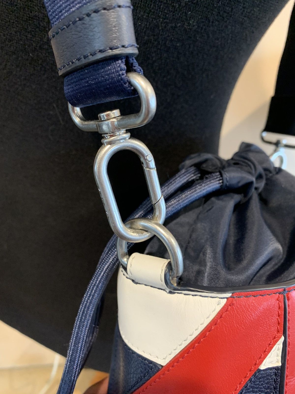 Kenzo Kube Small Drawstring Shoulder BagLimited rare LEATHER