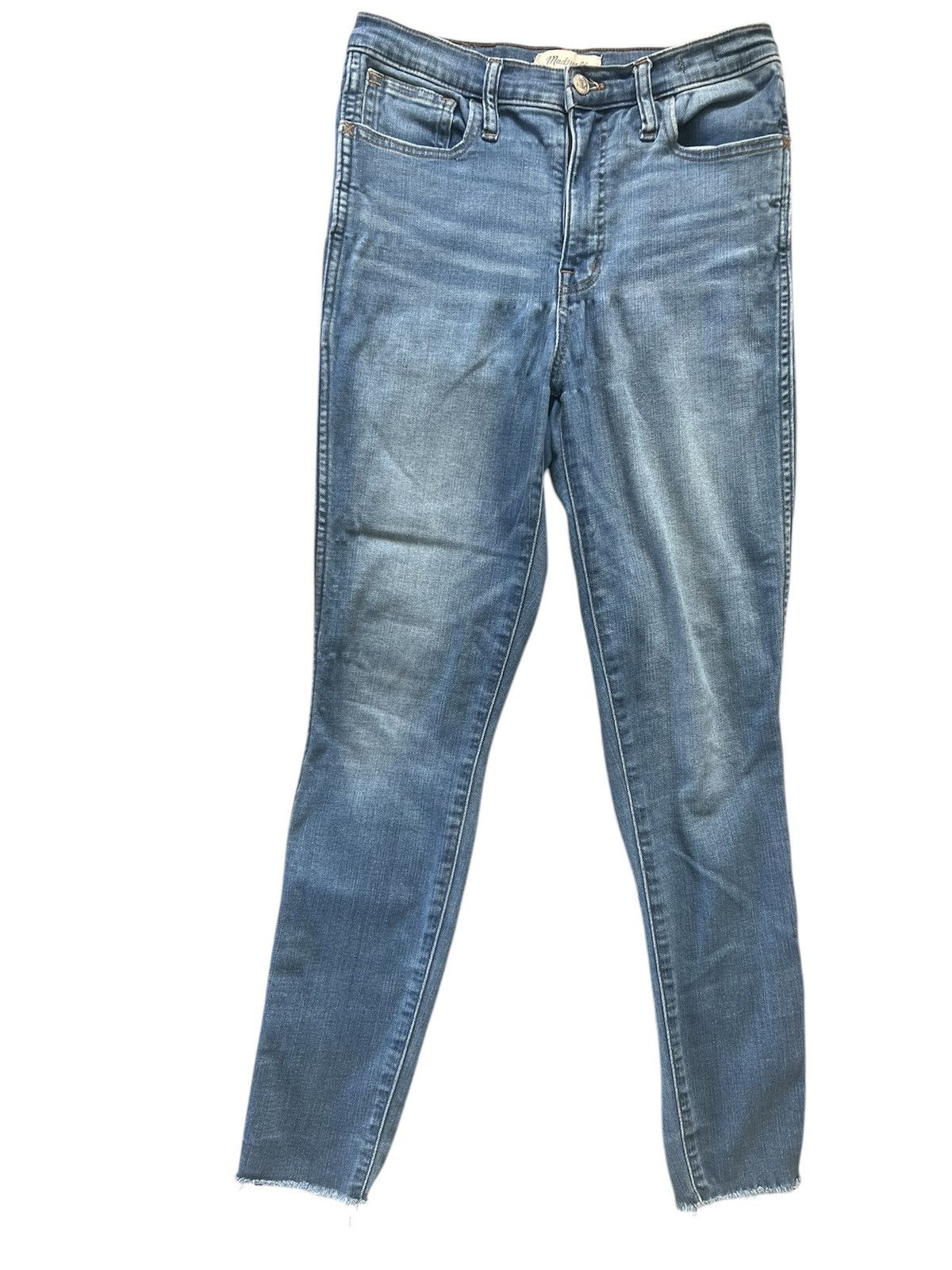 Madewell Madewell 10” High-Rise Roadtripper Jeans with Raw Hem | 28 Size 28" / US 6 / IT 42 - 1 Thumbnail