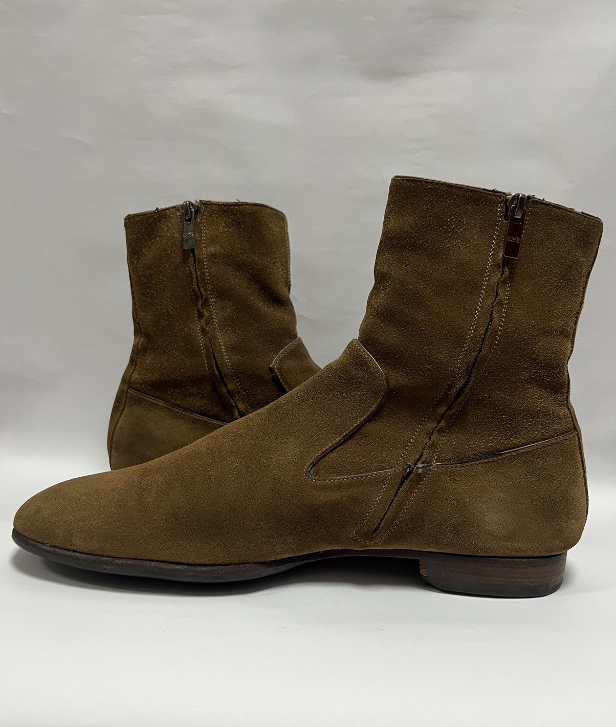 Alexander McQueen Alexander McQueen - Zipped Ankle Boots Size US 10 / EU 43 - 7 Thumbnail