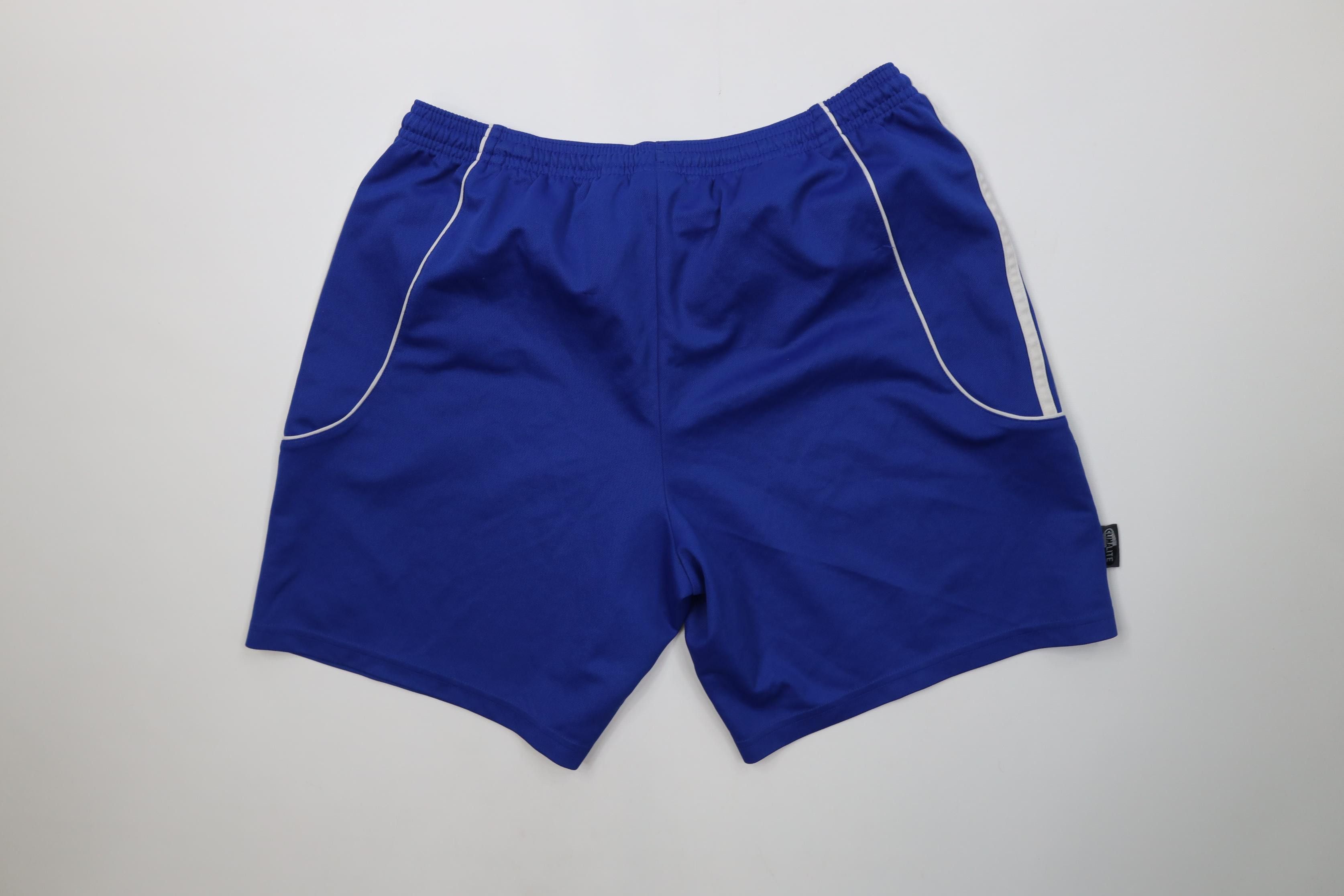 Adidas Vintage Y2K Adidas Running Jogging Soccer Shorts Royal Blue Size US 32 / EU 48 - 8 Thumbnail