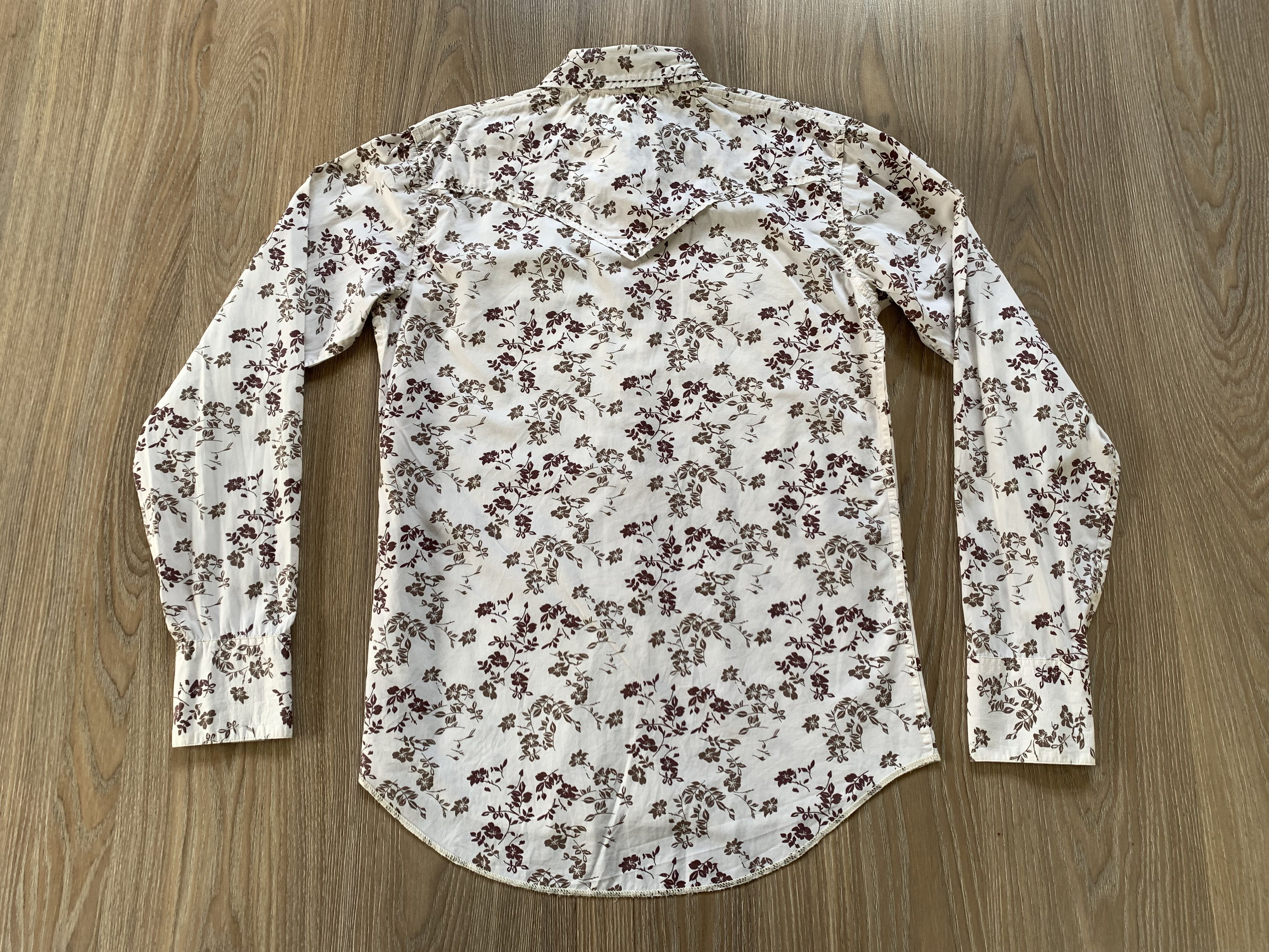 Wrangler Wrangler Vintage Western Long Sleeve Printed Shirt Size US M / EU 48-50 / 2 - 3 Thumbnail
