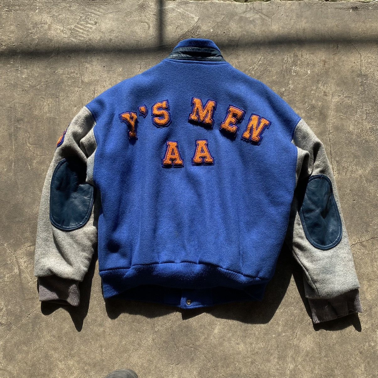 Vintage Vintage Varsity Wool Lethbridge Athletic Y'S Men AA Size US M / EU 48-50 / 2 - 2 Thumbnail