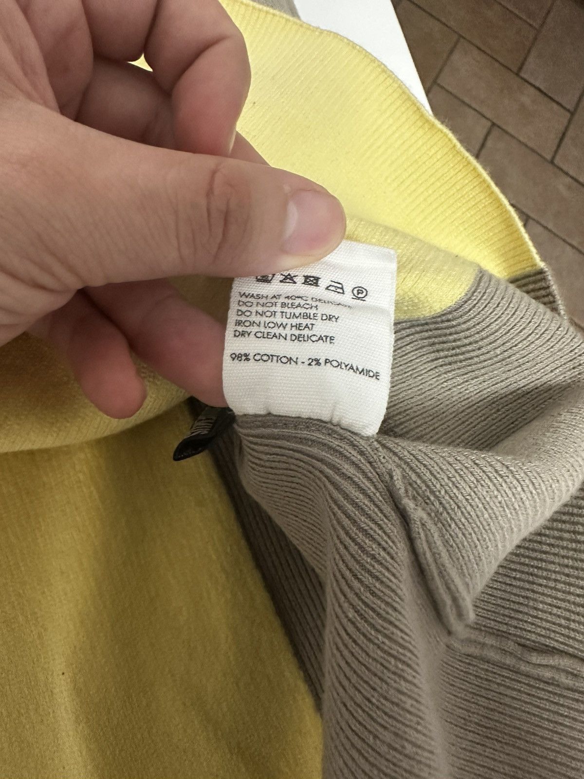 Jacquemus Jacquemus “Colza” Knitted T-shirt Size US M / EU 48-50 / 2 - 8 Thumbnail