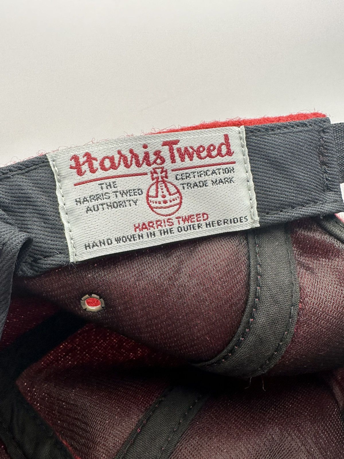 Supreme Supreme Logo Harris Tweed Camp Cap Size ONE SIZE - 5 Thumbnail