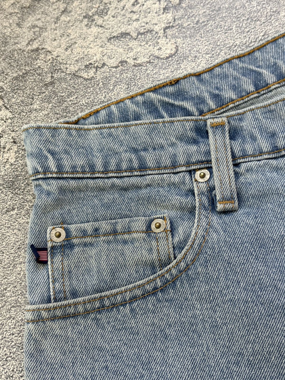 Polo Ralph Lauren Vintage Polo Jeans Co Ralph Lauren Denim Shorts Light Wash Size US 36 / EU 52 - 9 Thumbnail