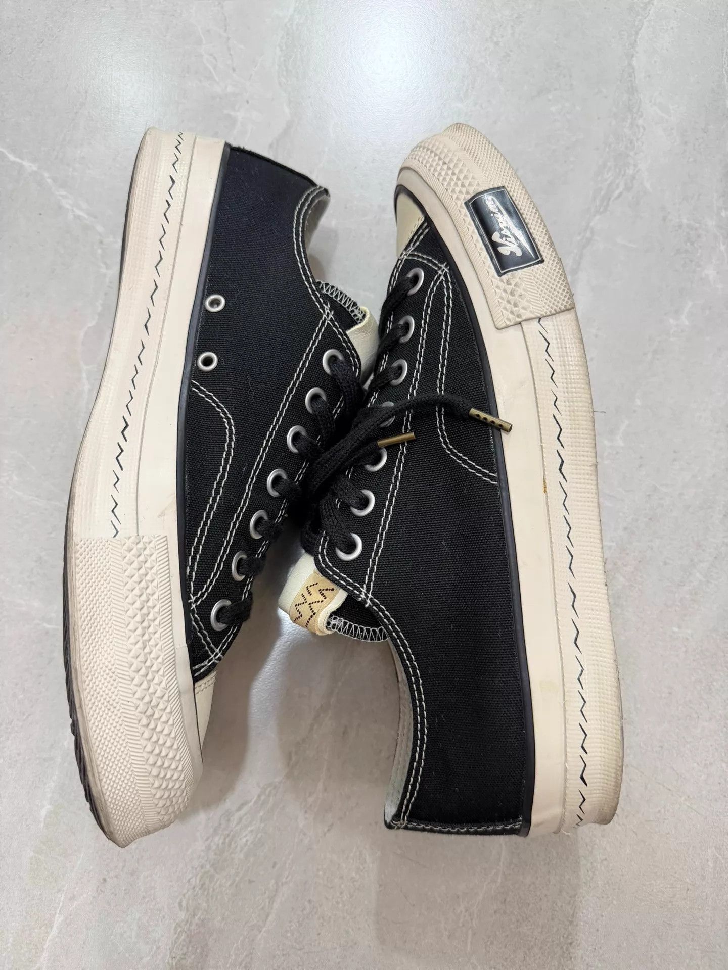 Visvim VISVIM 23 SKAGWAY LO CANVAS Black 8.5 Size US 8.5 / EU 41-42 - 7 Thumbnail