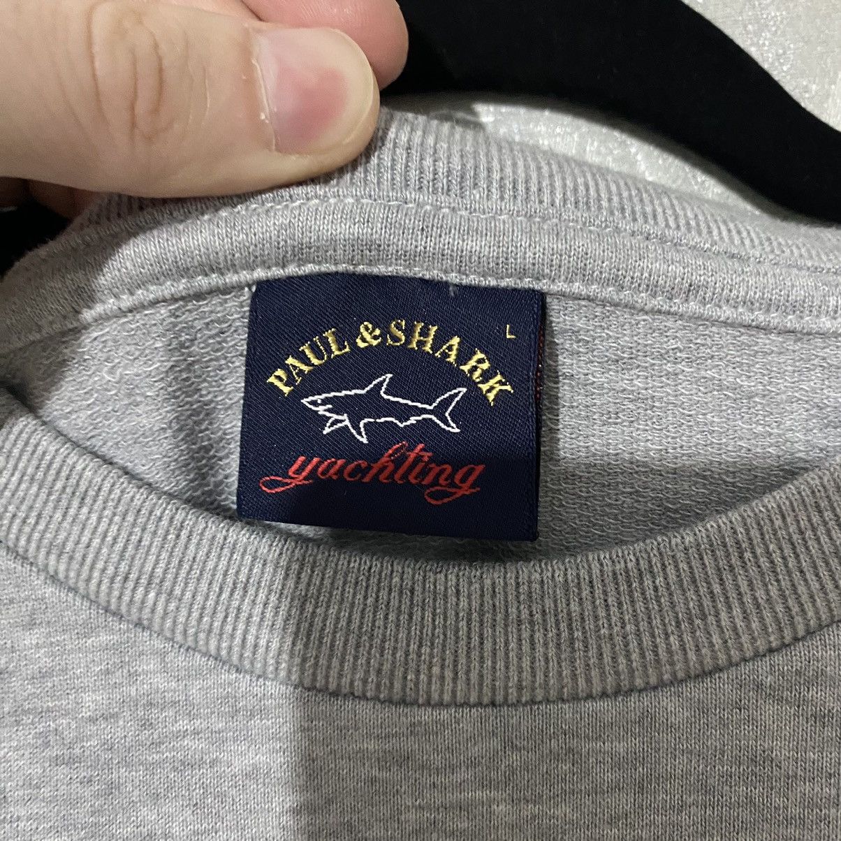 Paul & Shark Paul & Shark Yachting Sweatshirt Grey Made in Italy Y2K Size US L / EU 52-54 / 3 - 7 Thumbnail