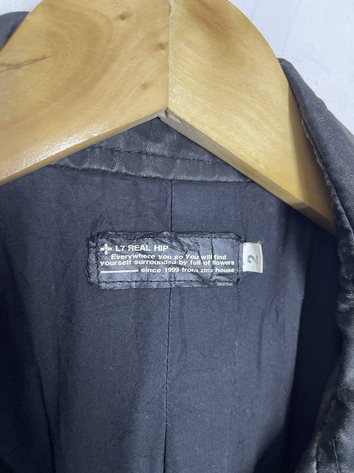 If Six Was Nine × Japanese Brand × KMRii Vintage If Six Was Nine Lgb Line Designer Jacket L7 Real Size XXS / US 00 / IT 34 - 4 Thumbnail