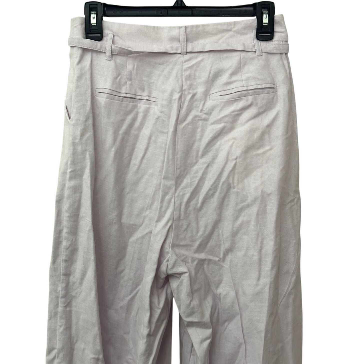 Topshop Topshop Tapered Trouser Belted Button Fly Purple 6 NWT Size 28" / US 6 / IT 42 - 6 Thumbnail