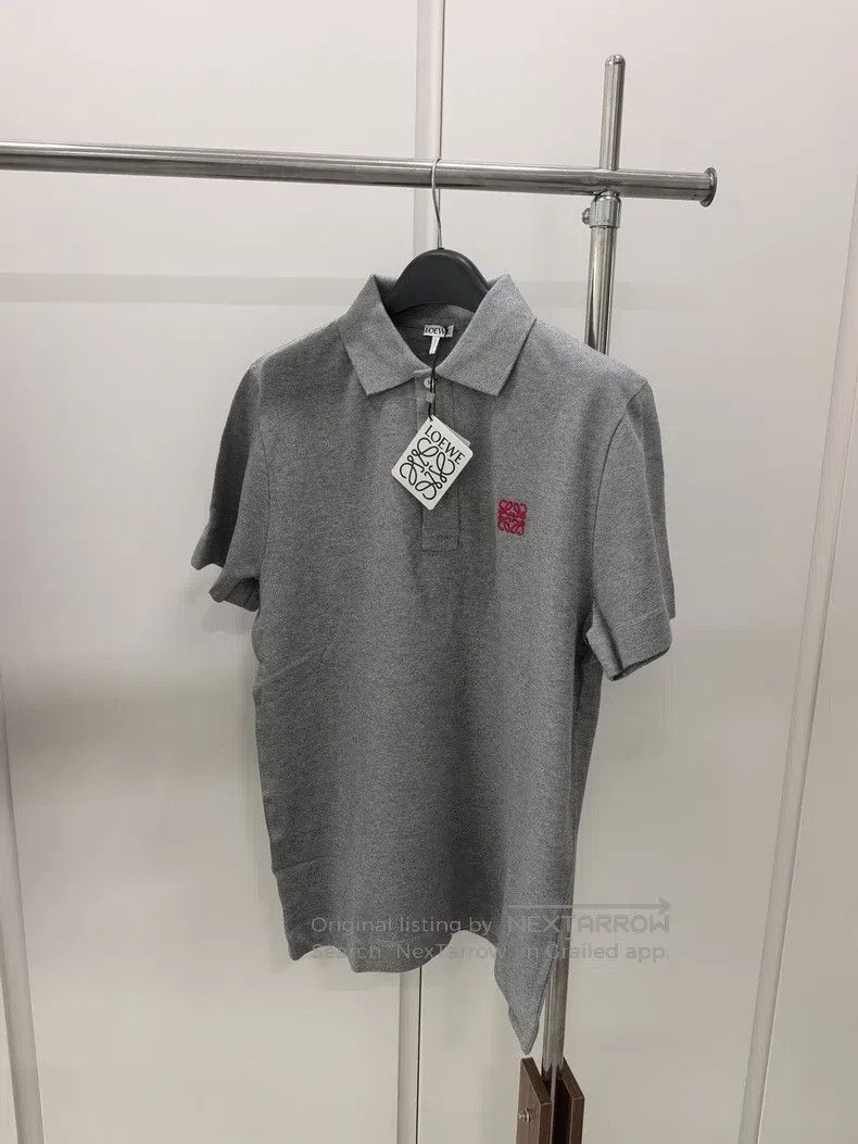 Loewe Loewe Gray Polo Shirt Size US M / EU 48-50 / 2 - 1 Thumbnail