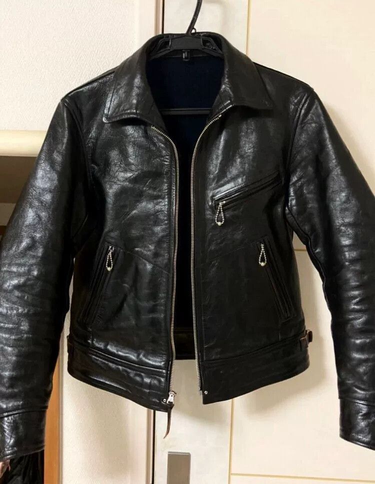 Freewheelers Freewheelers Black Leather Jacket Size US M / EU 48-50 / 2 - 1 Thumbnail