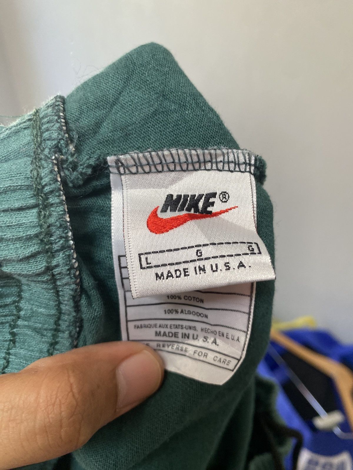 Nike Vintage nike shorts small logo swoosh made usa S3 Size US 30 / EU 46 - 6 Thumbnail