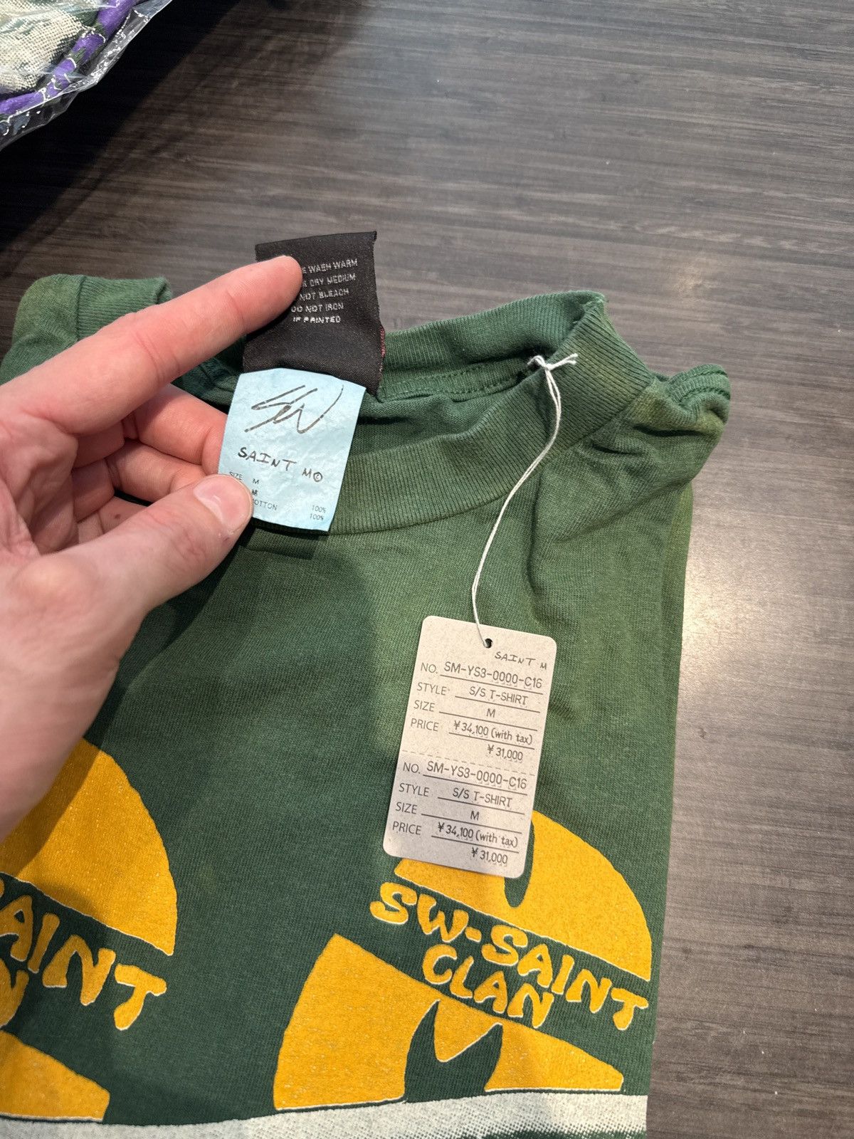 Saint Michael Saint Michael x Sean Wotherspoon Wu Tang Shirt Size US M / EU 48-50 / 2 - 4 Thumbnail